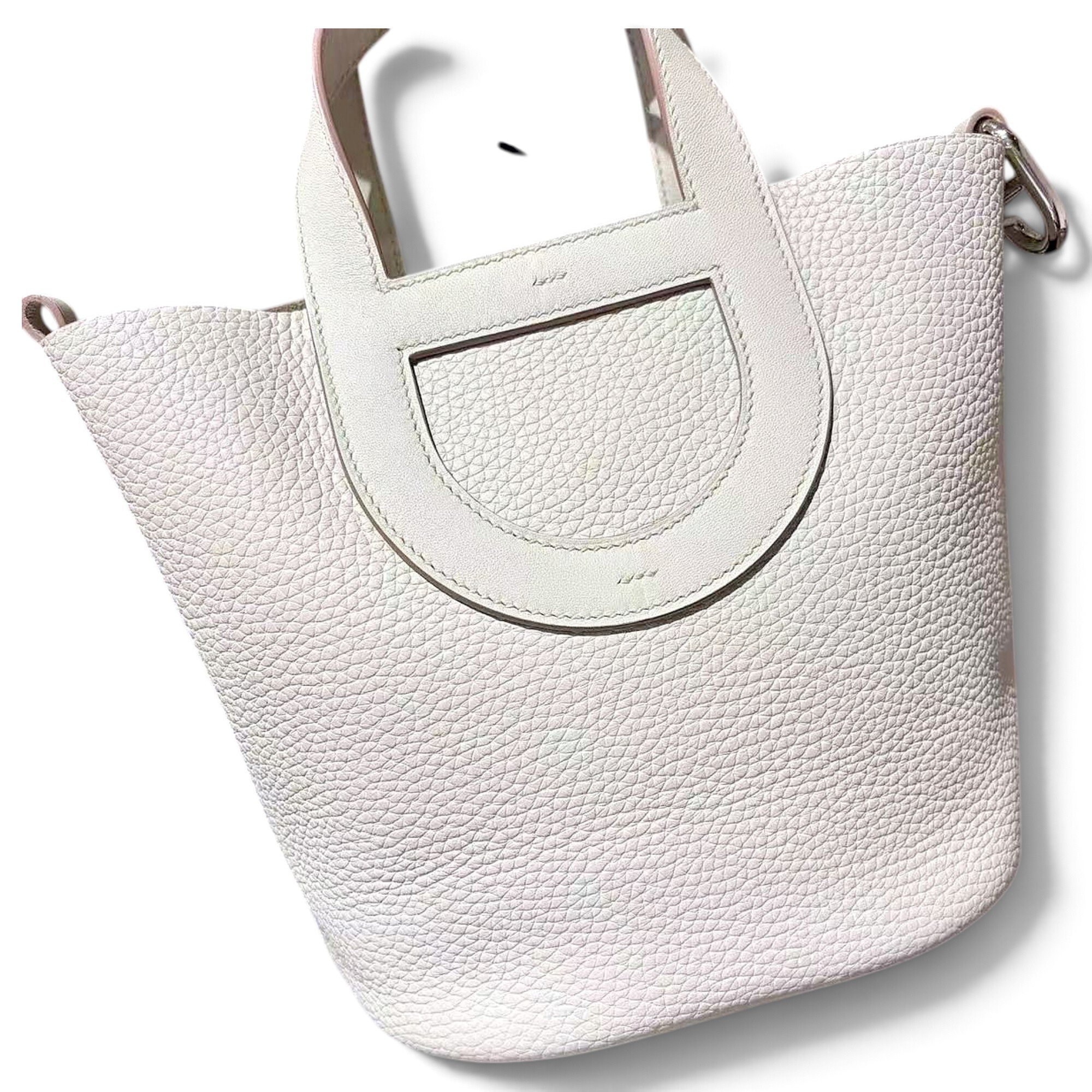 Picotin leather handbag