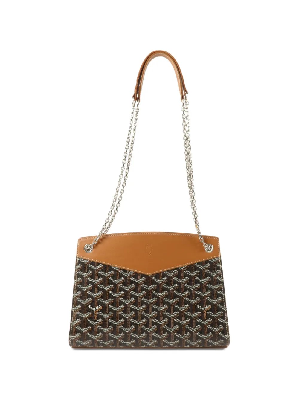 Rouette Structure PM Goyardine shoulder bag