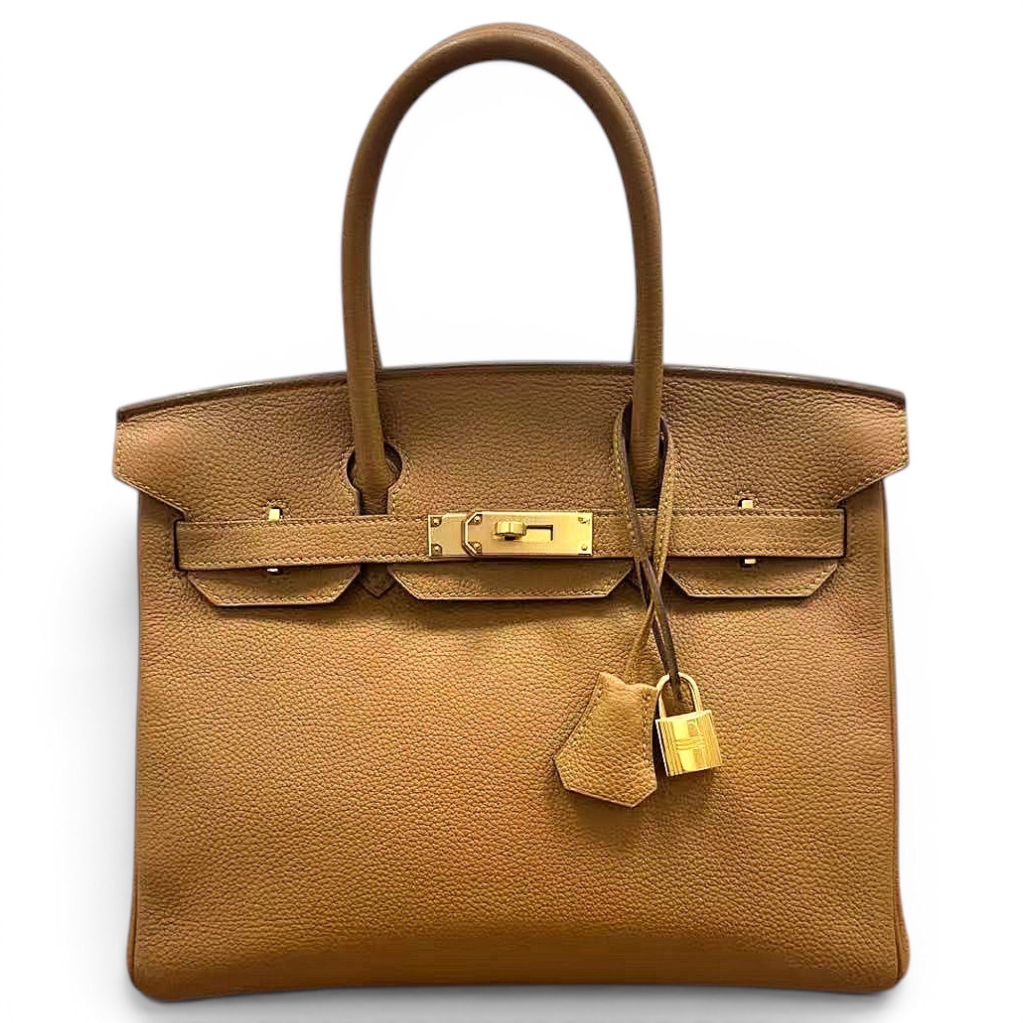 Birkin 30 leather handbag