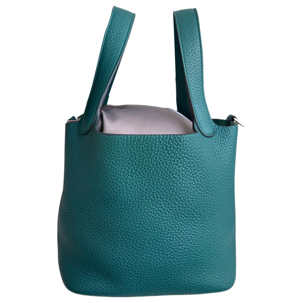 Picotin leather handbag