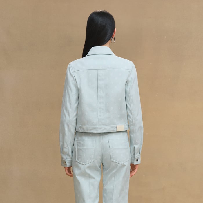 베르 엄브랭 “chaine d'Ancre” 데님 재킷