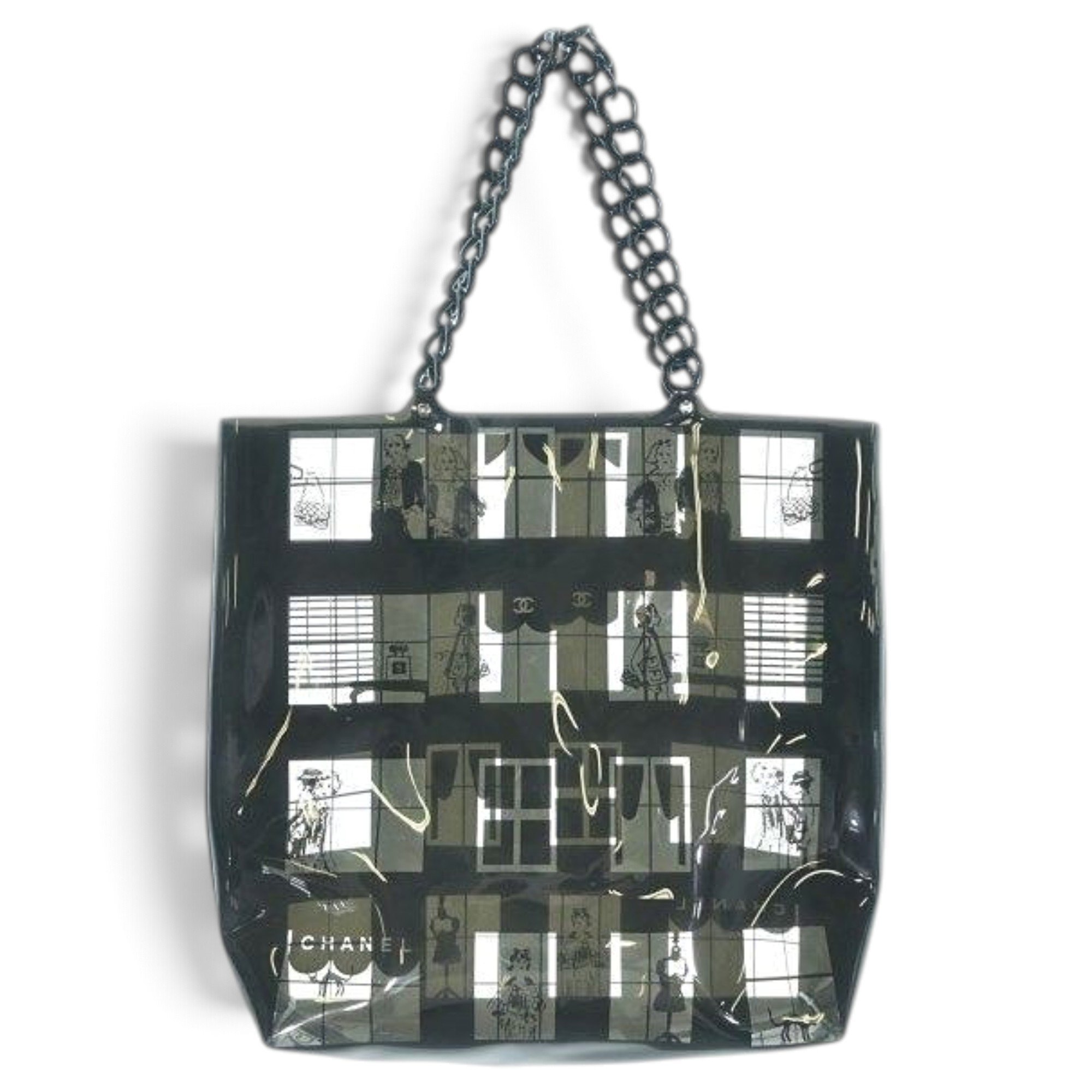 Leather tote