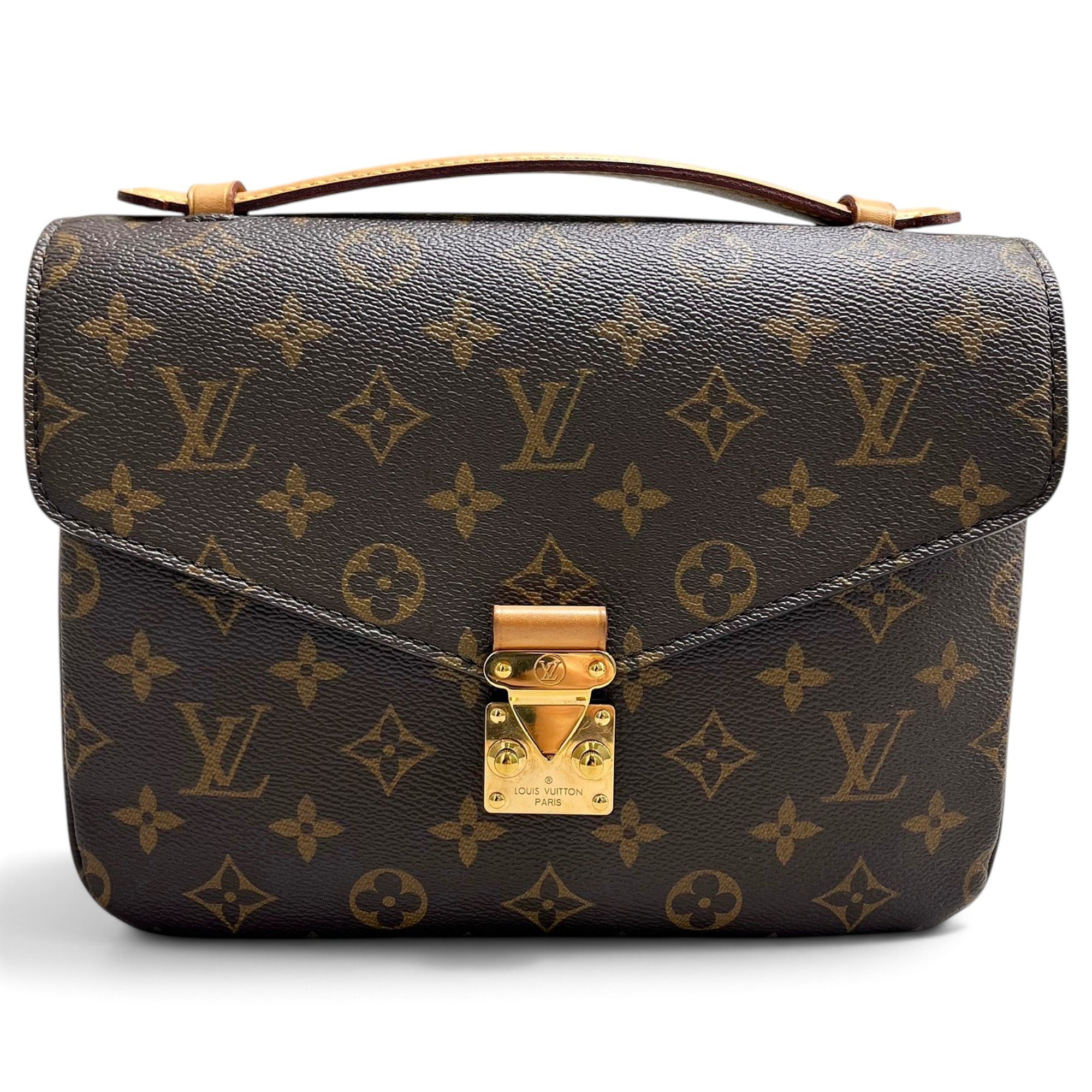 Metis leather handbag