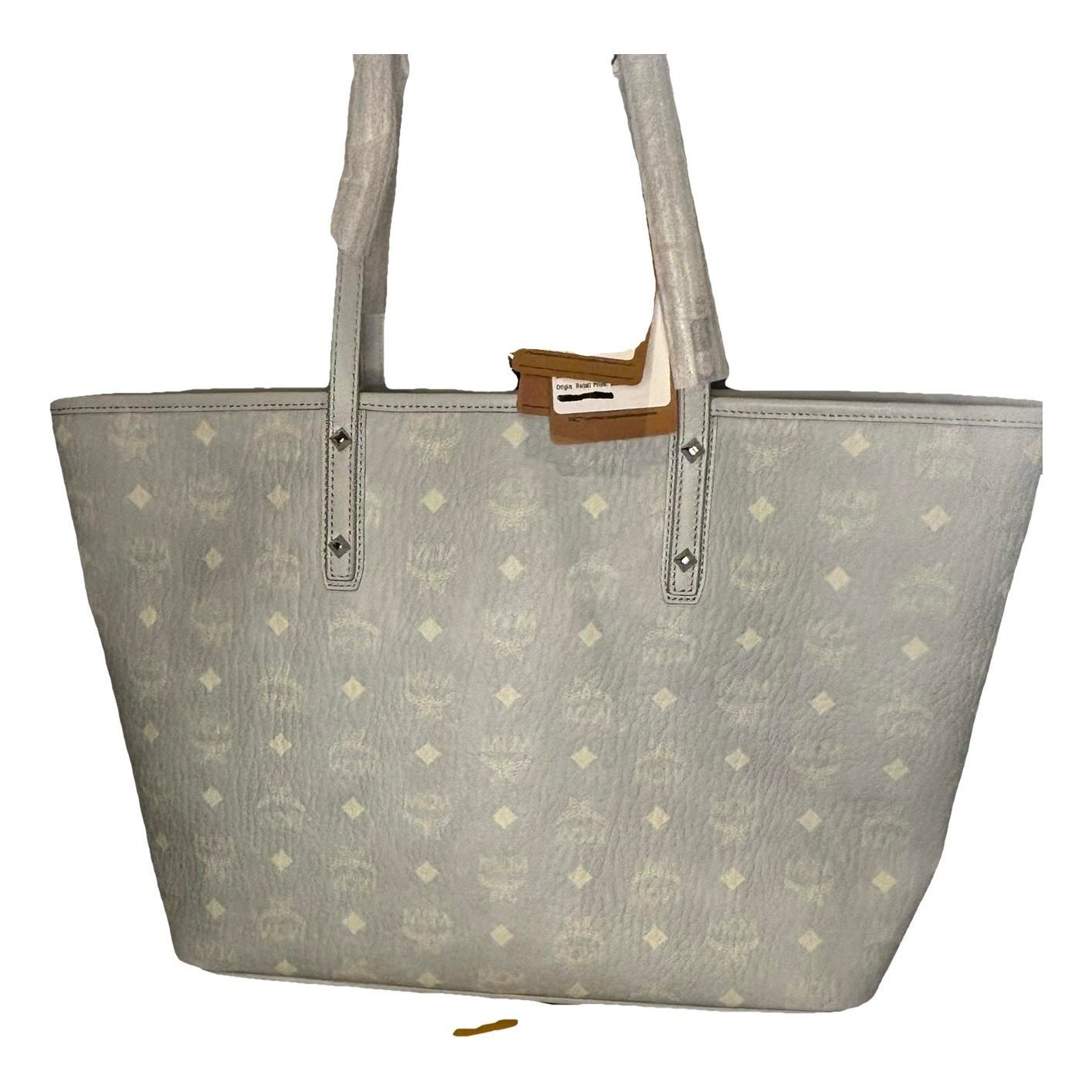 Leather tote