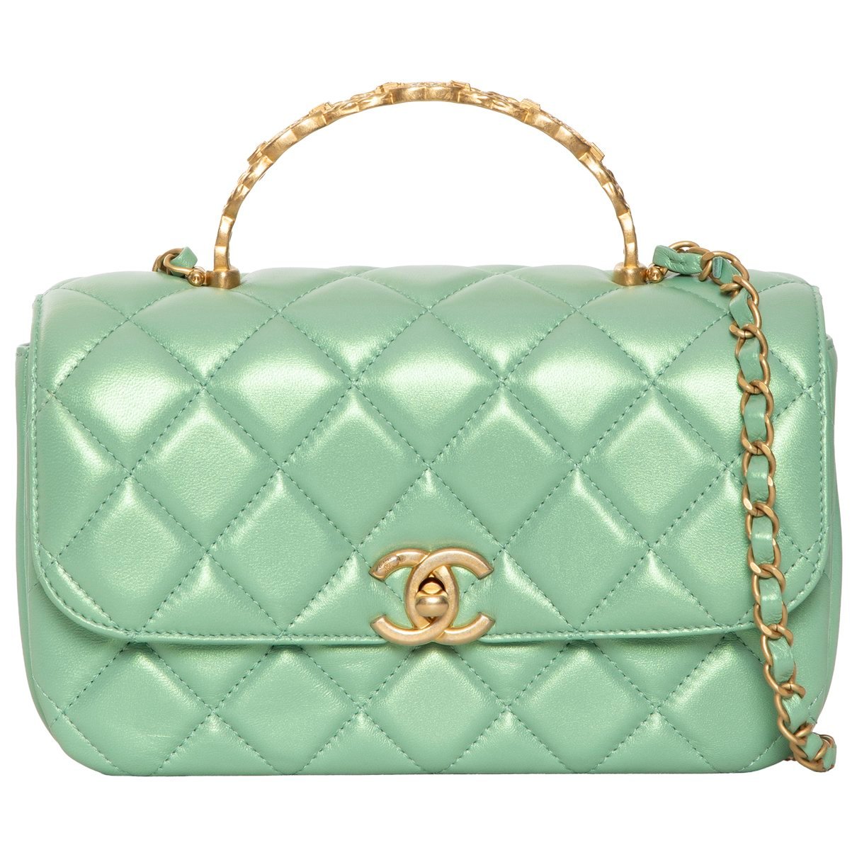Leather handbag