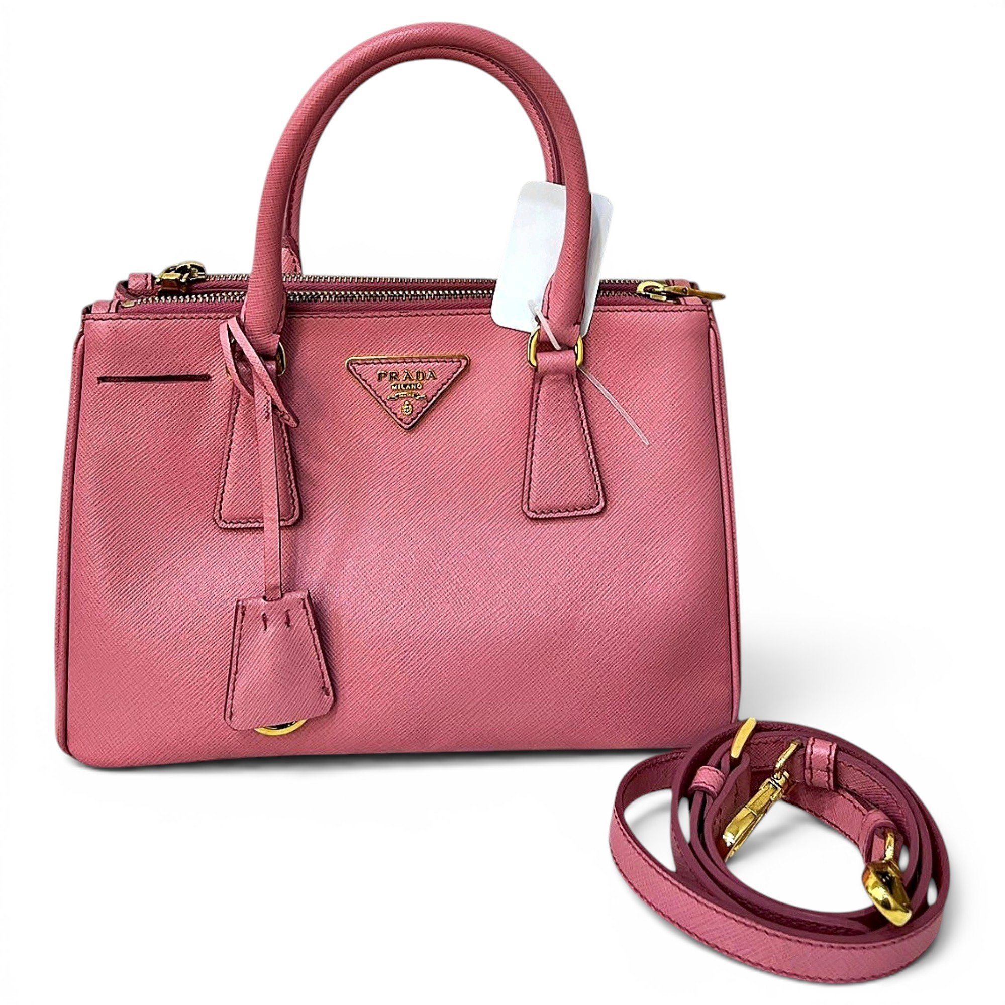 Galleria leather handbag