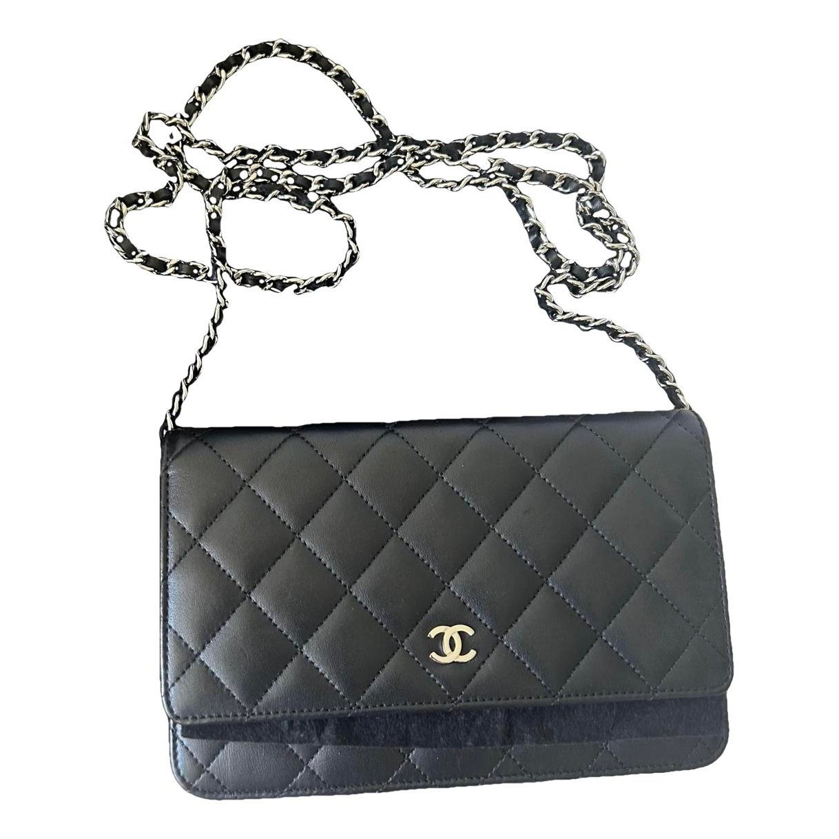 Wallet On Chain Timeless/Classique leather crossbody bag