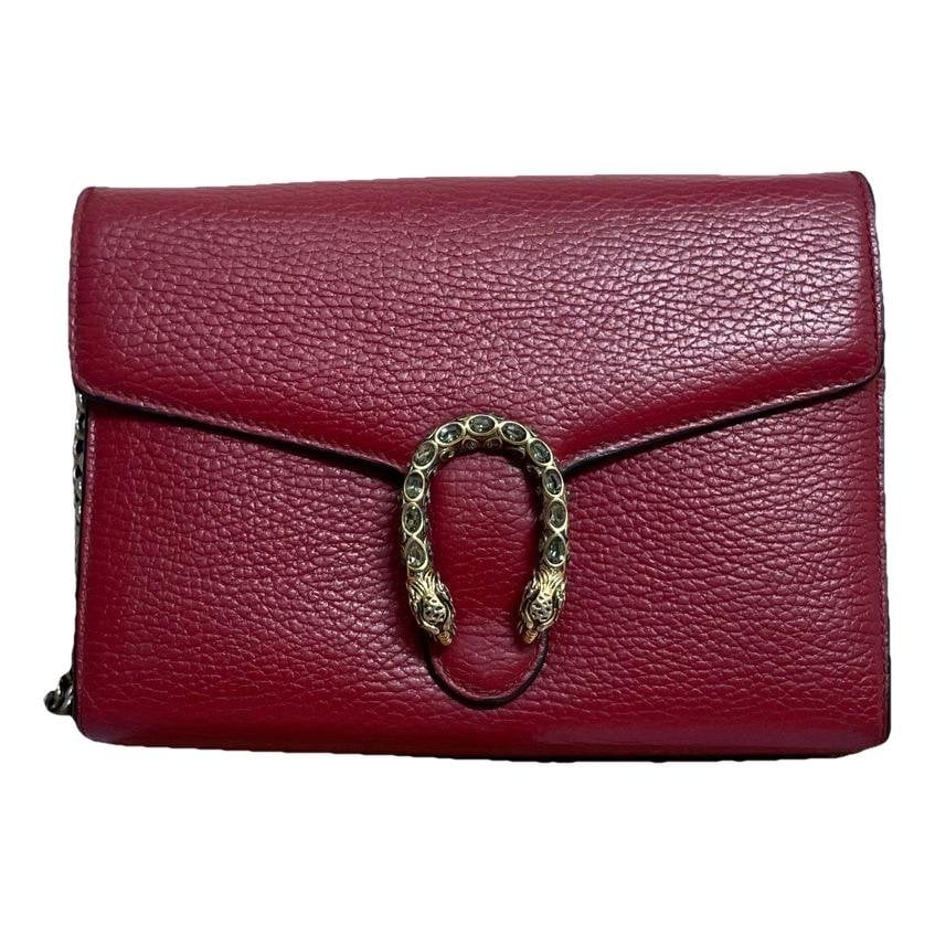 Dionysus Chain Wallet leather handbag