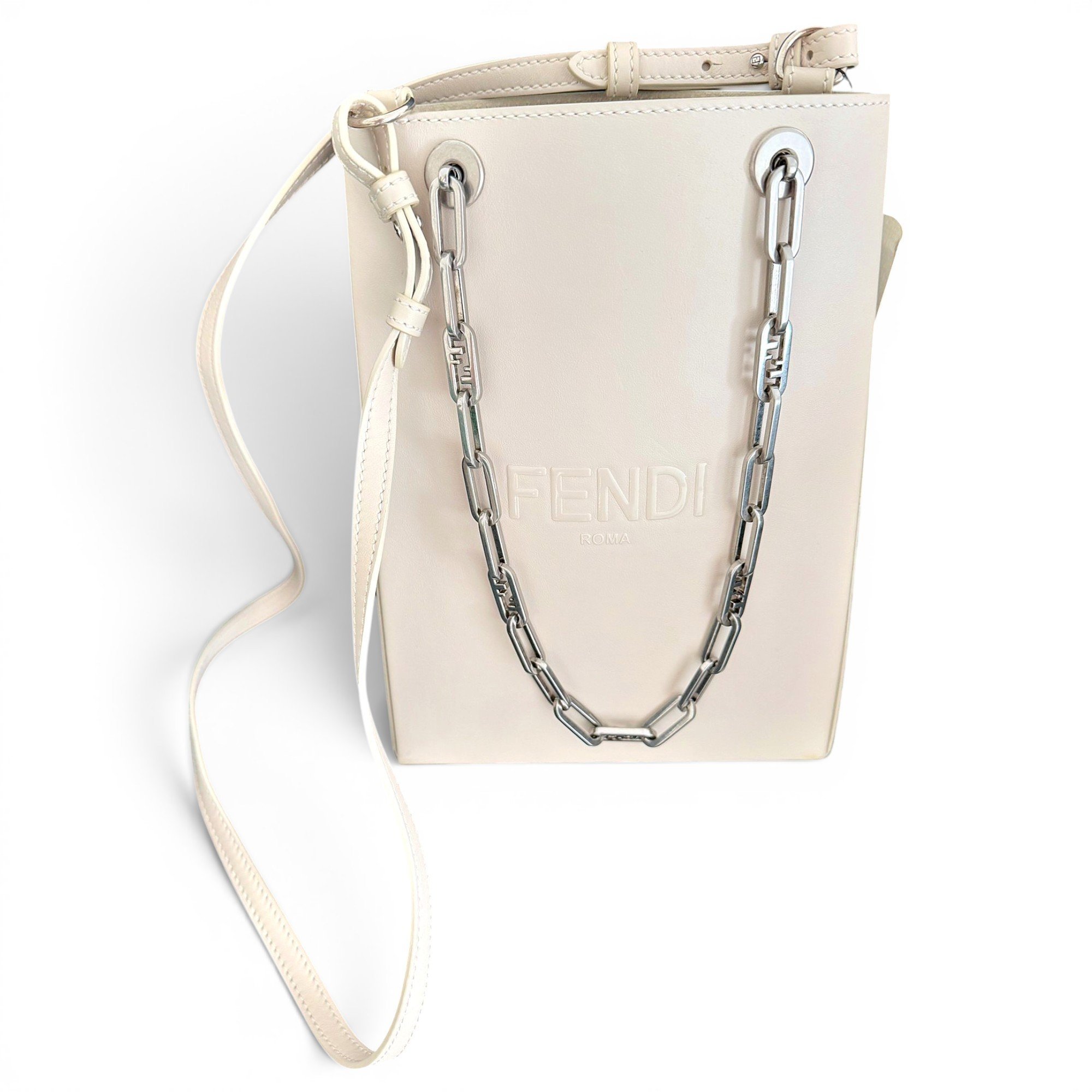 Leather crossbody bag