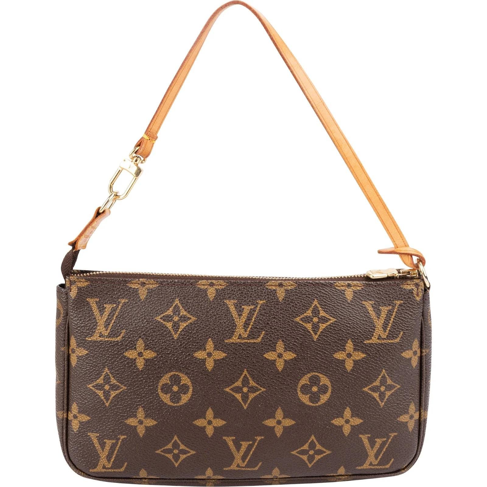 Pochette Accessoire leather handbag