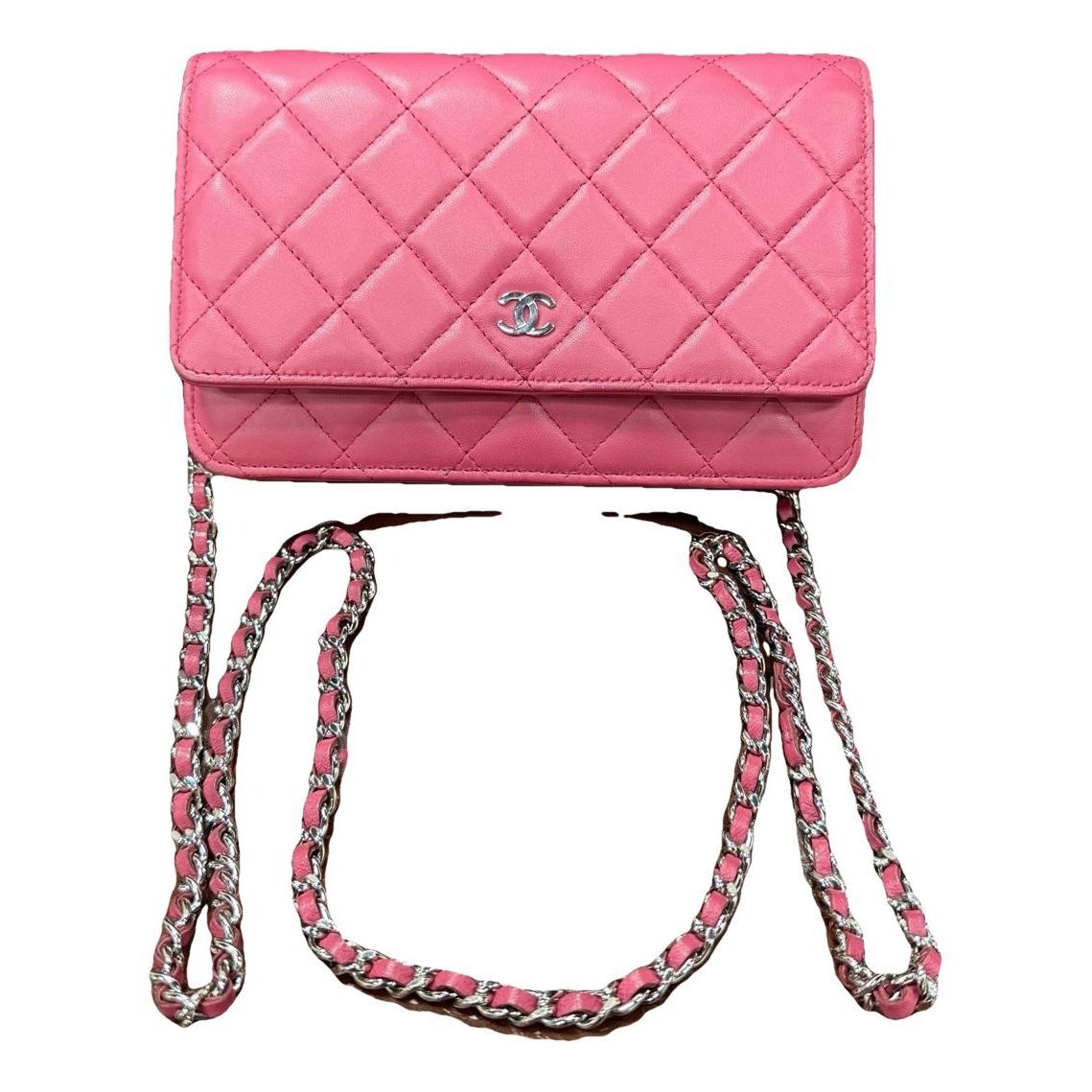 Wallet On Chain Timeless/Classique leather crossbody bag