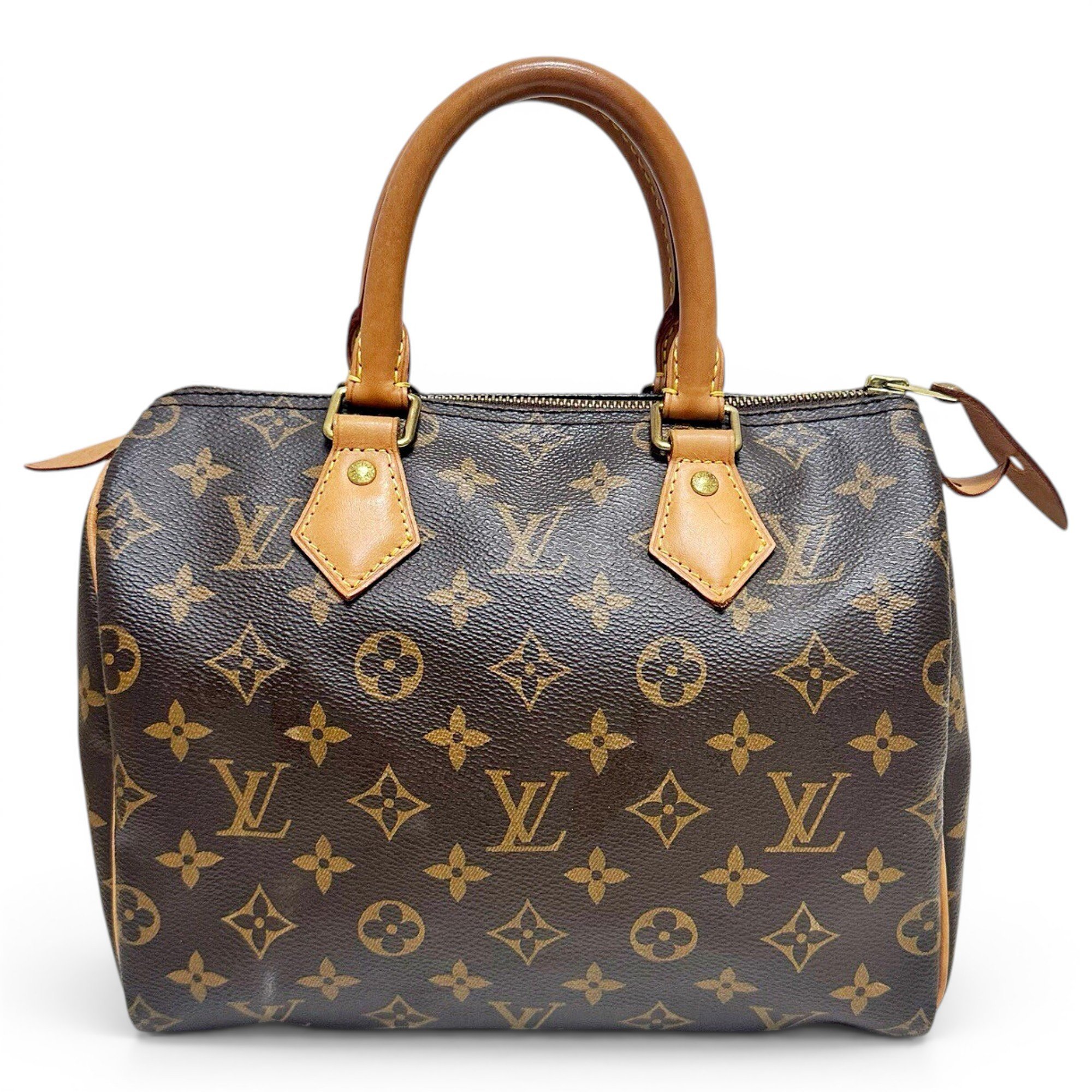 Louis Vuitton Nano Speedy / Mini HL leather handbag