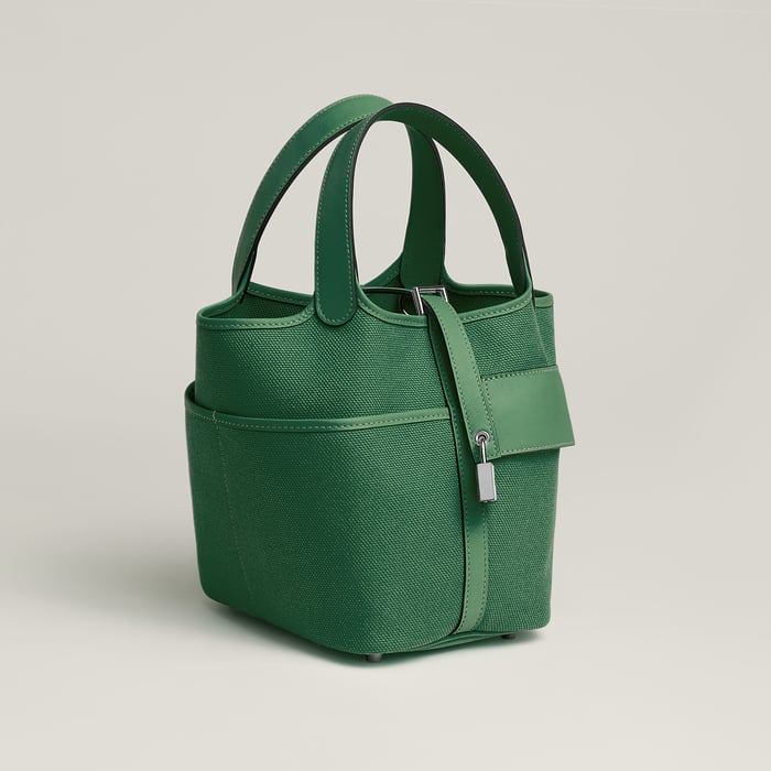 Vert Moyen Bolsa Pocket Picotin Lock 18