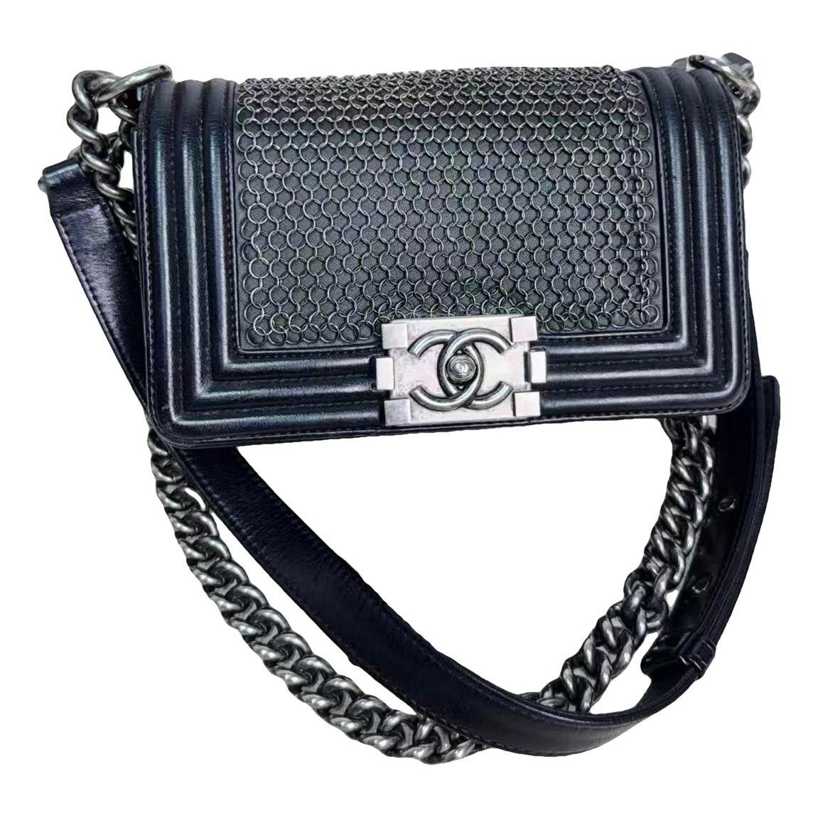 Boy leather handbag