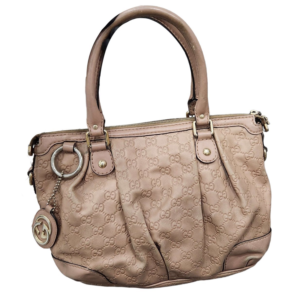 Leather handbag