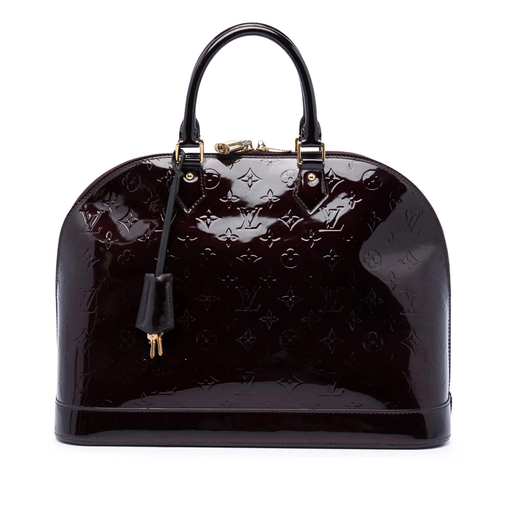 Alma leather handbag