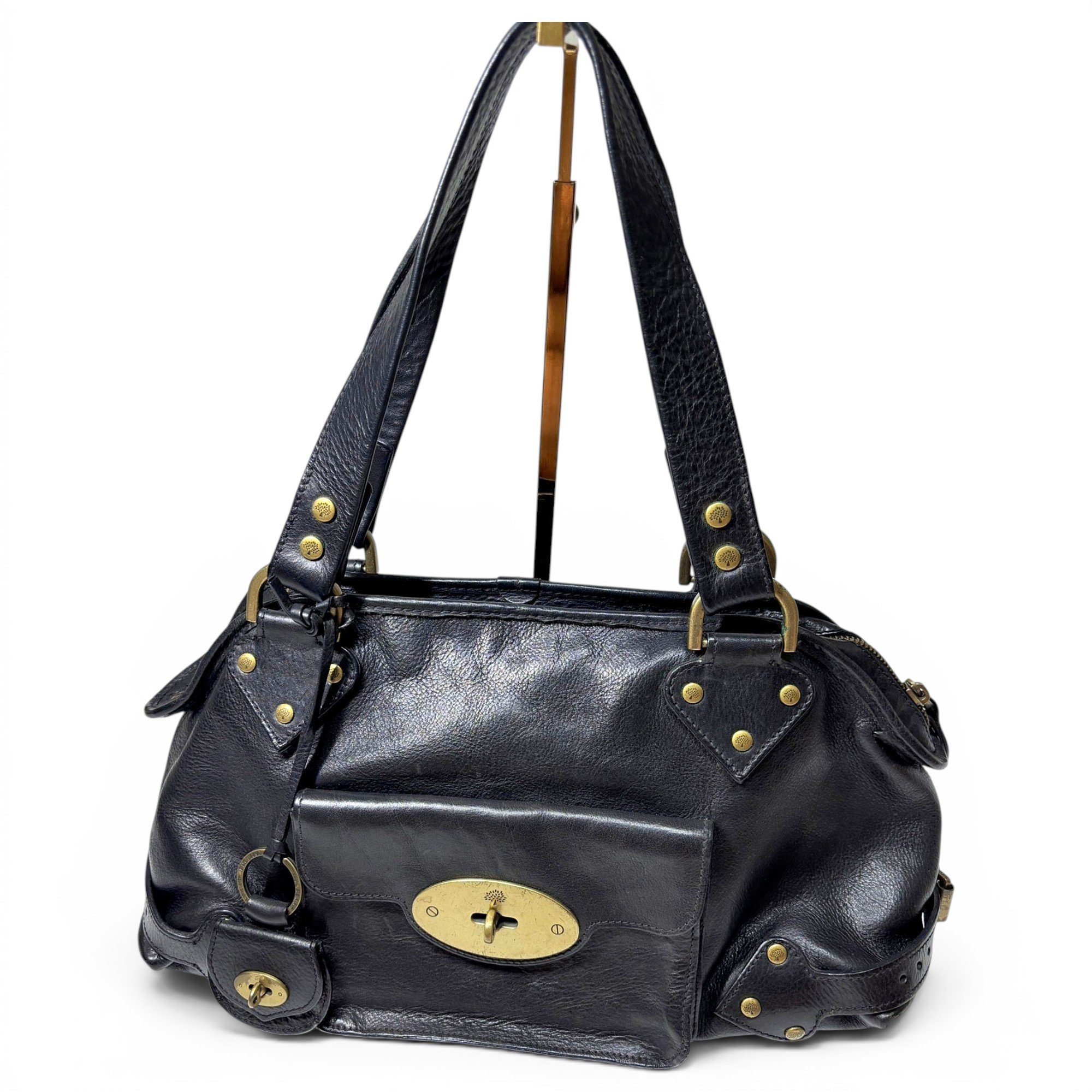 Leather handbag