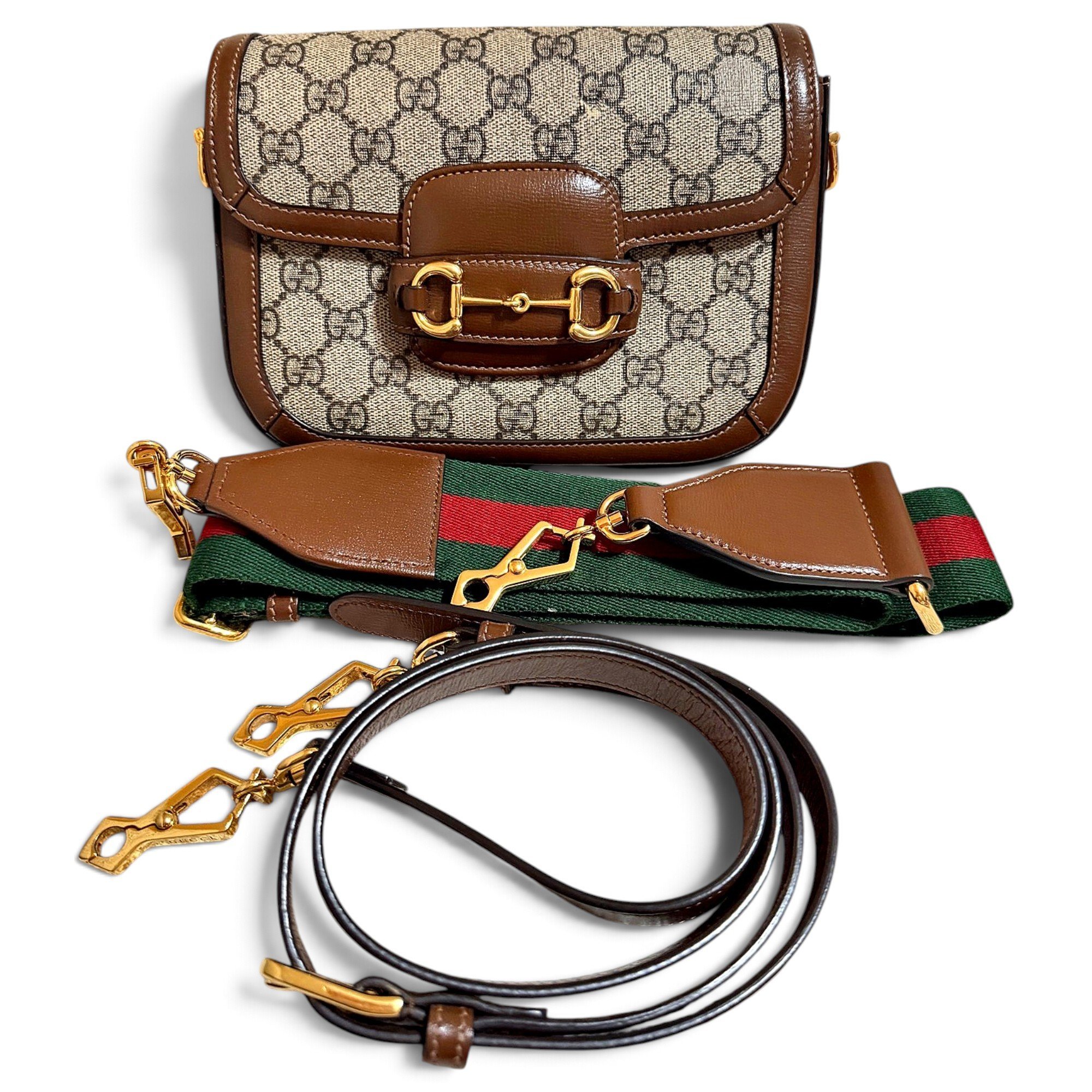 Horsebit 1955 leather handbag