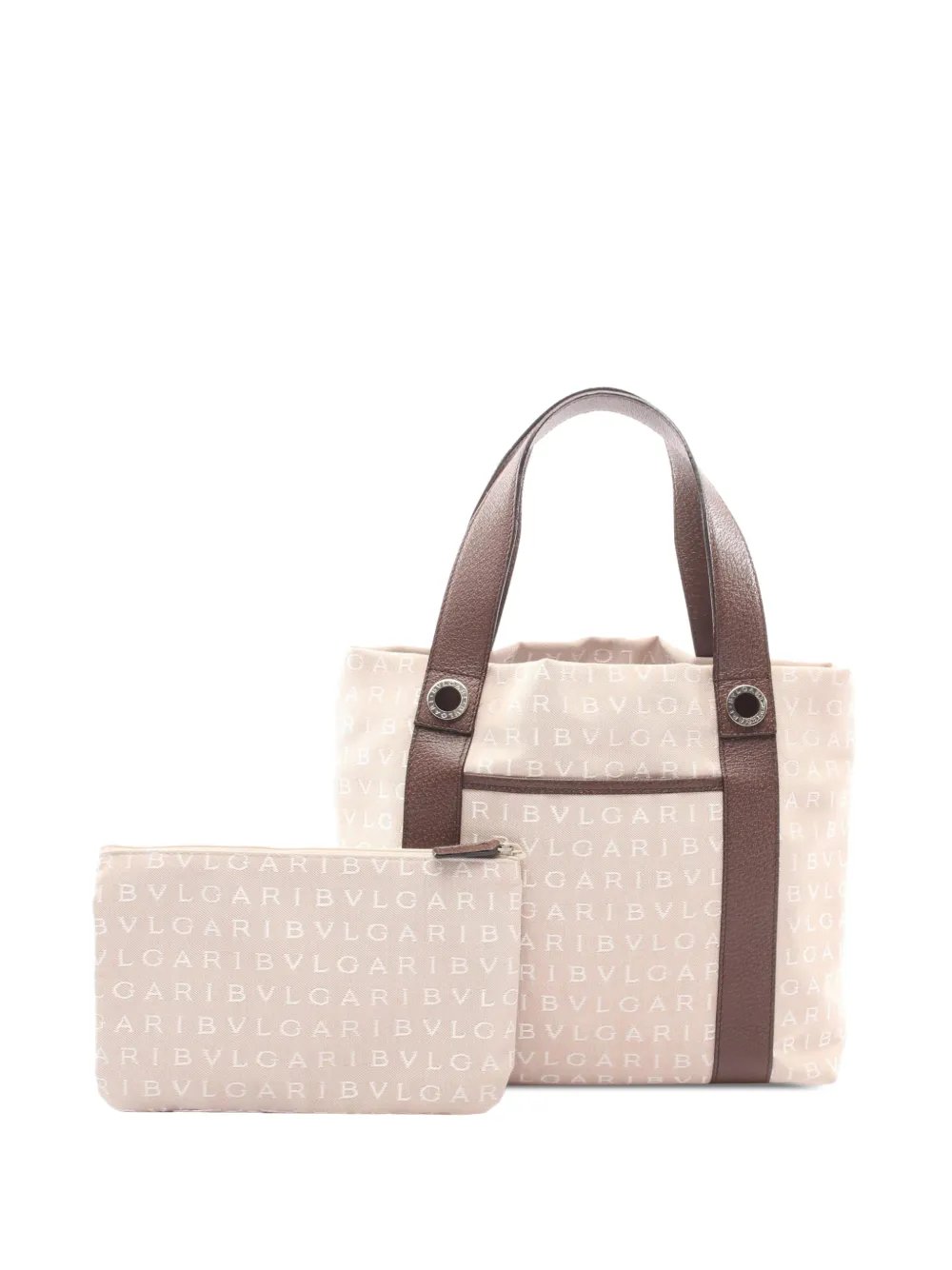 Bvlgari 2010-2026 Canvas Logomania tote bag
