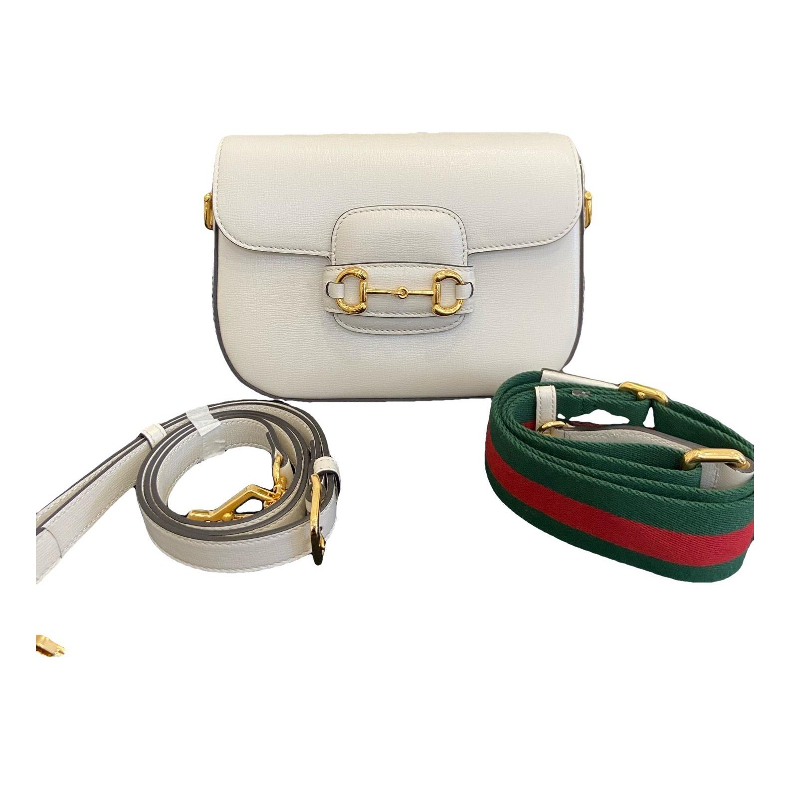Horsebit 1955 Flap leather handbag