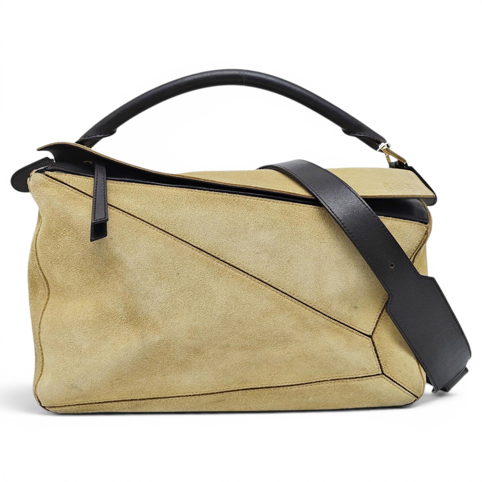 Puzzle crossbody bag