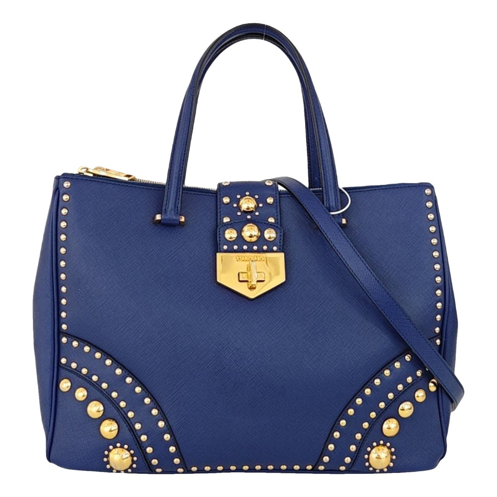Sound leather crossbody bag