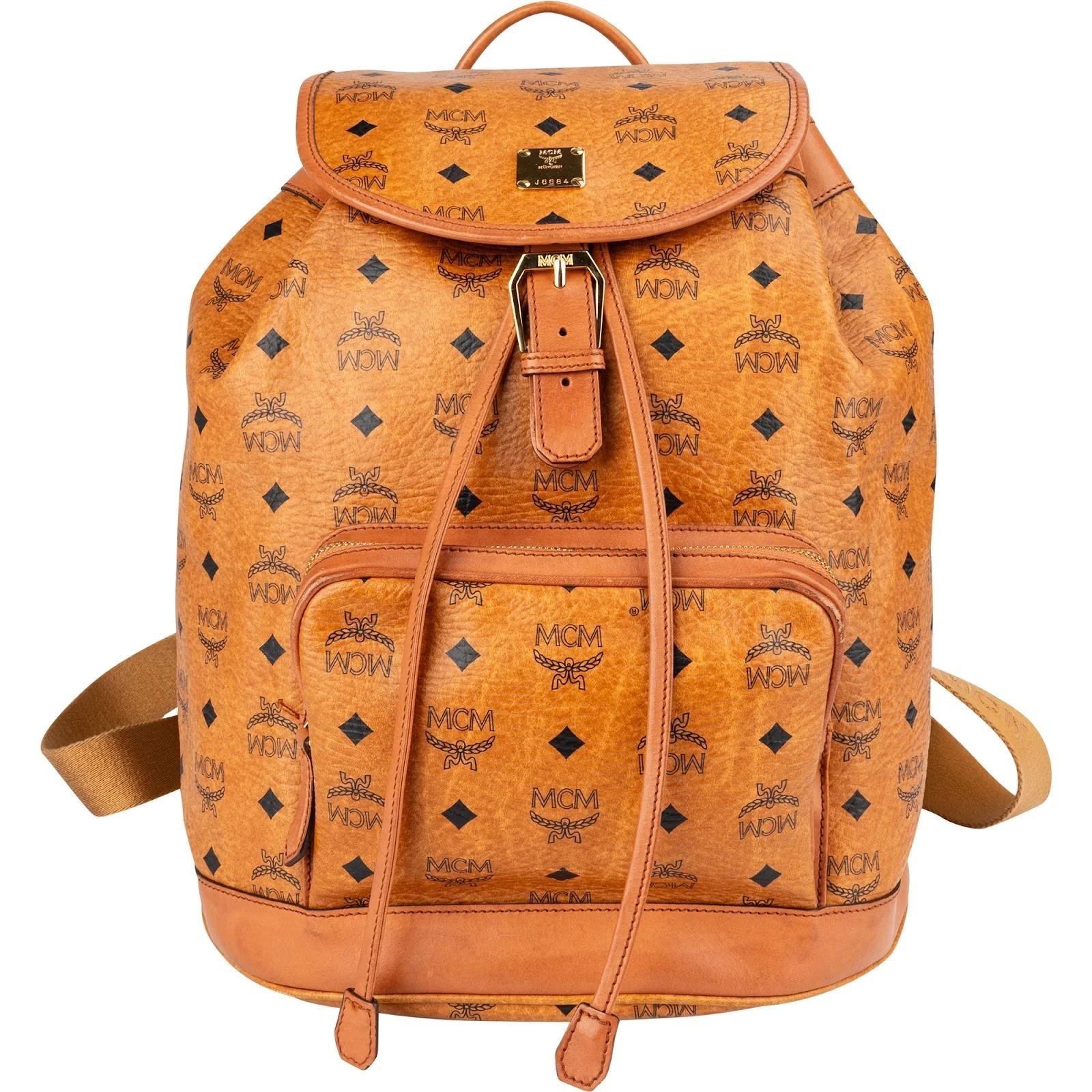 Heritage Drawstring leather backpack
