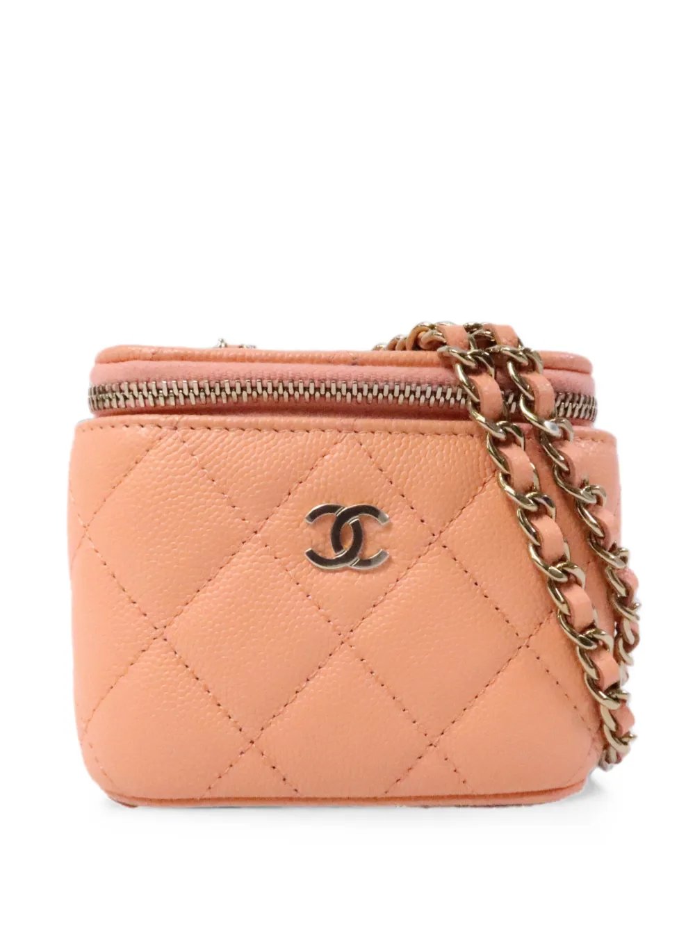 CC vanity shoulder bag