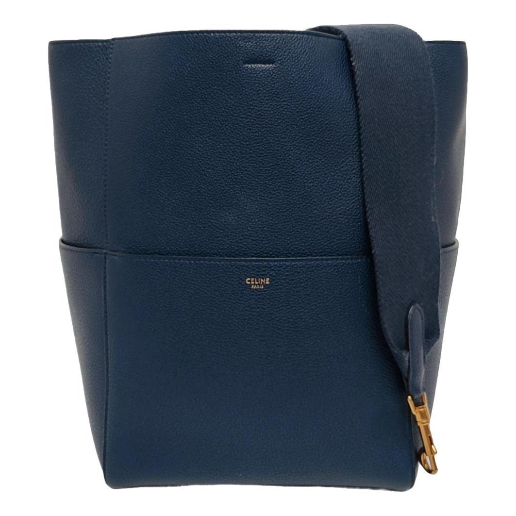 Seau Sangle leather tote