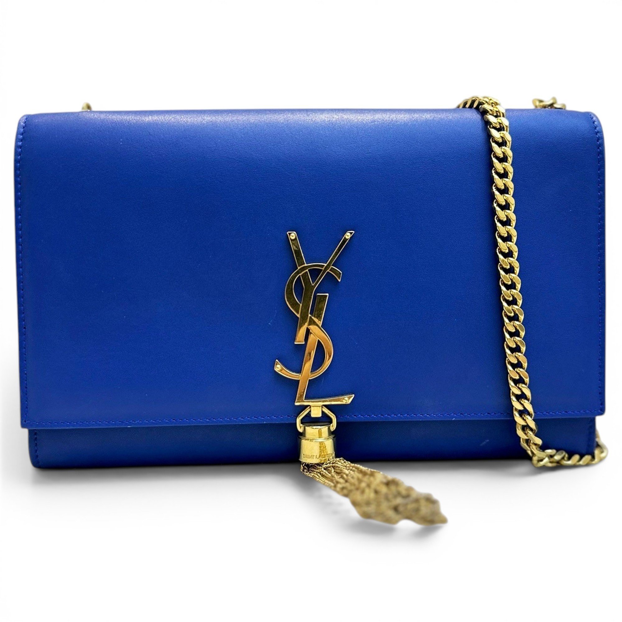 Pompom Kate leather handbag