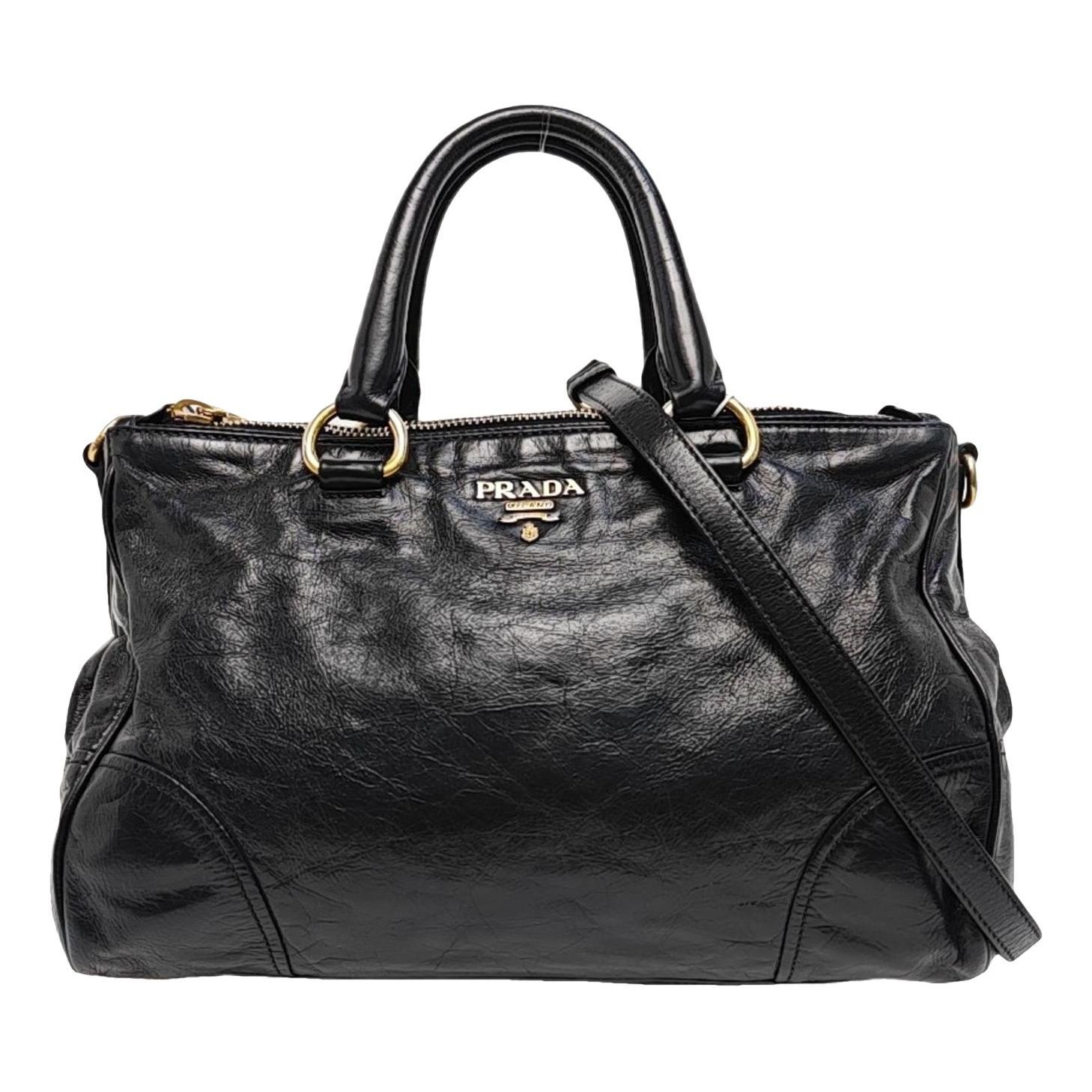 Leather handbag