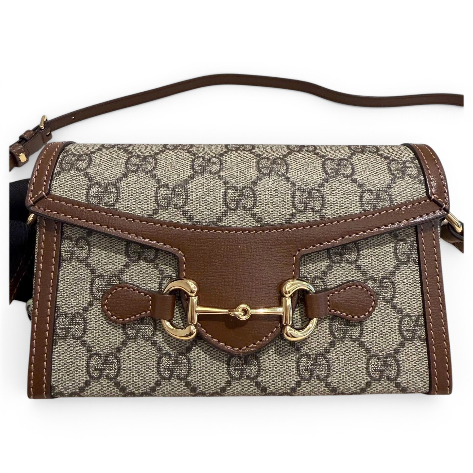Leather crossbody bag