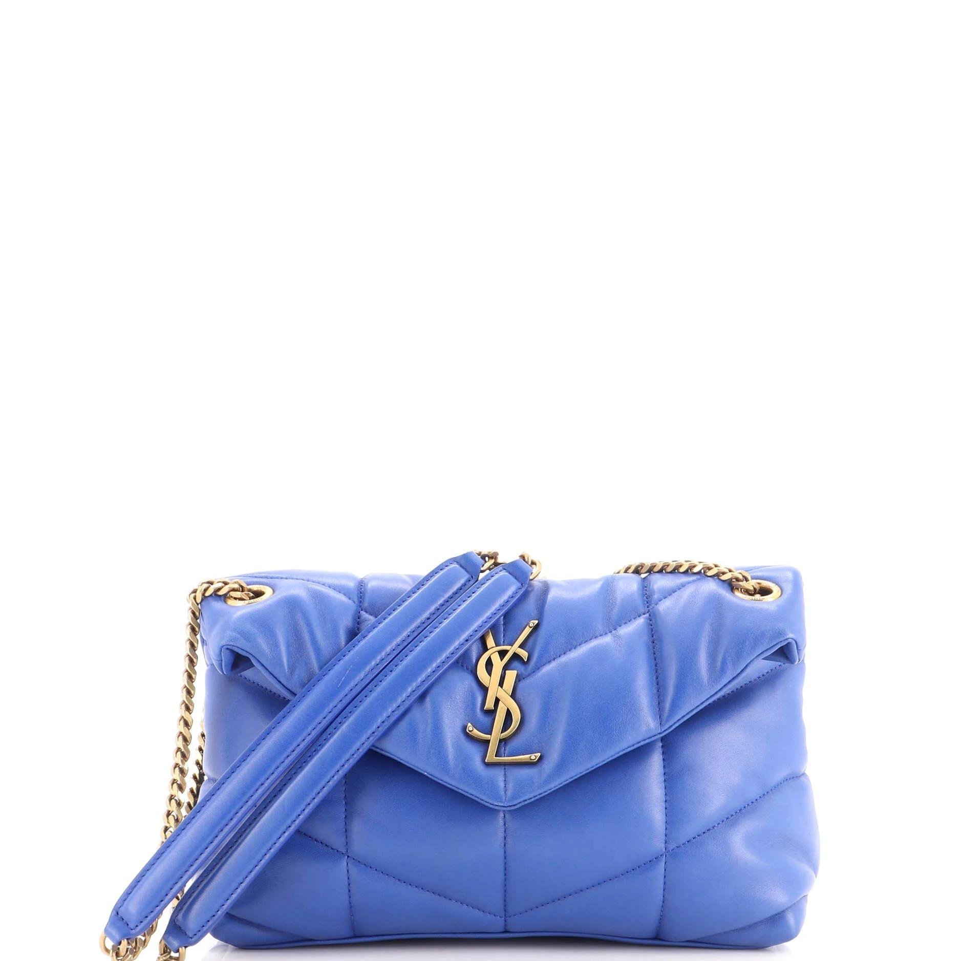 Loulou Puffer leather crossbody bag