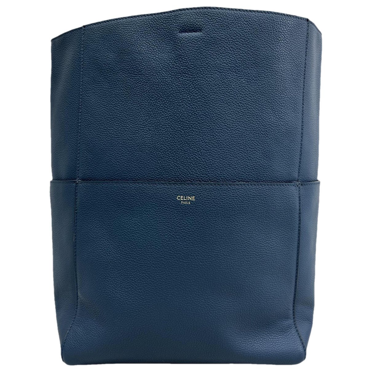 Seau Sangle leather tote