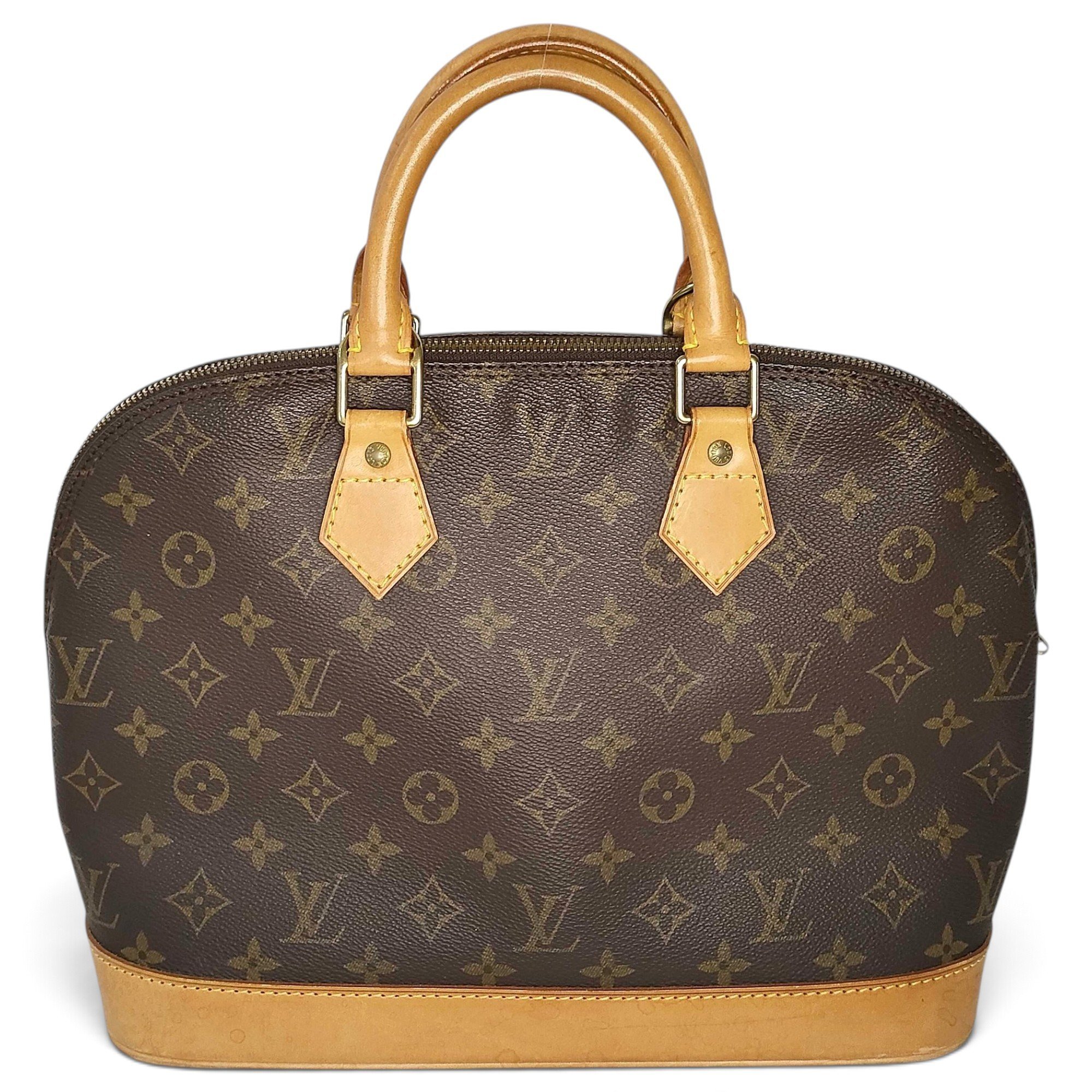 Alma leather handbag
