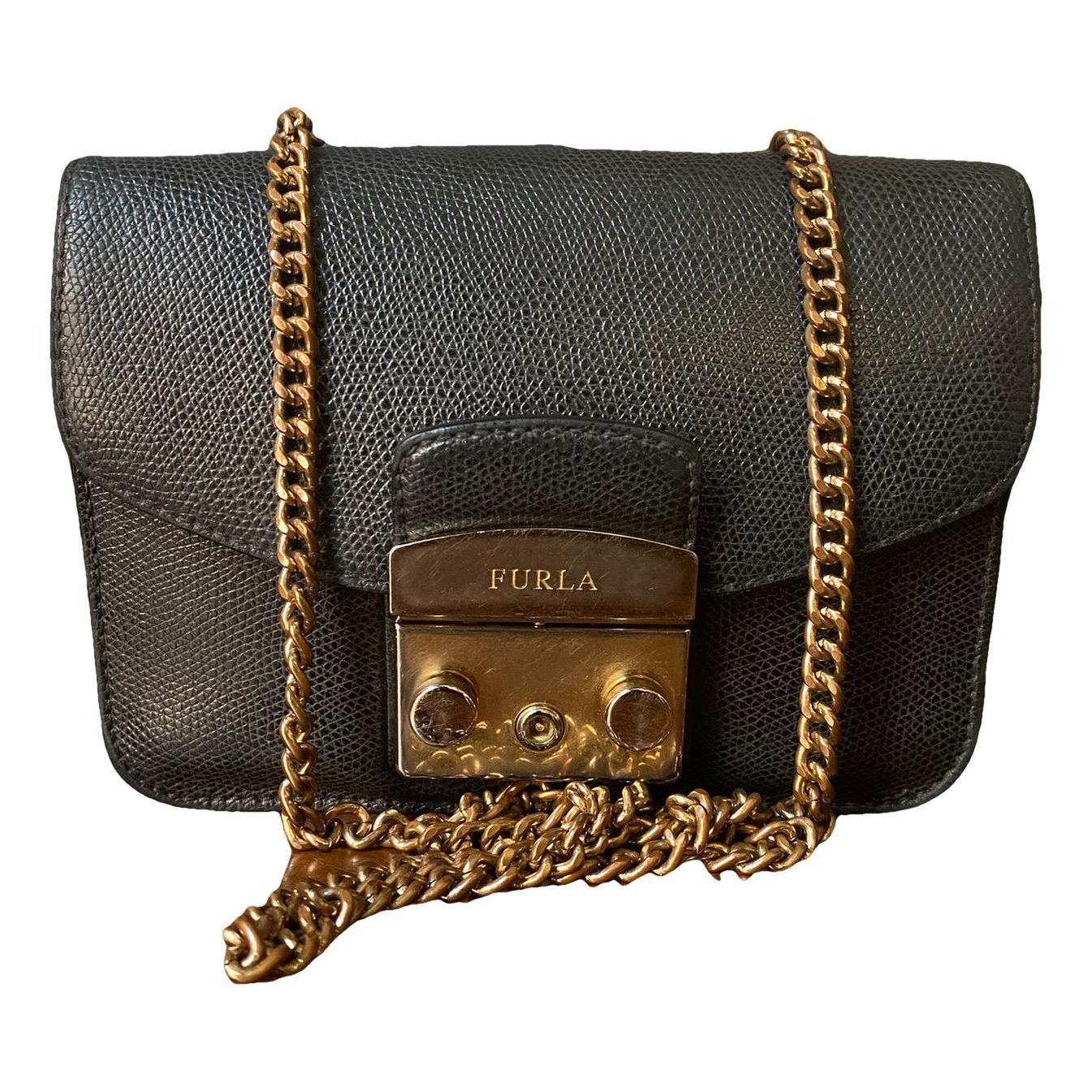Metropolis leather crossbody bag