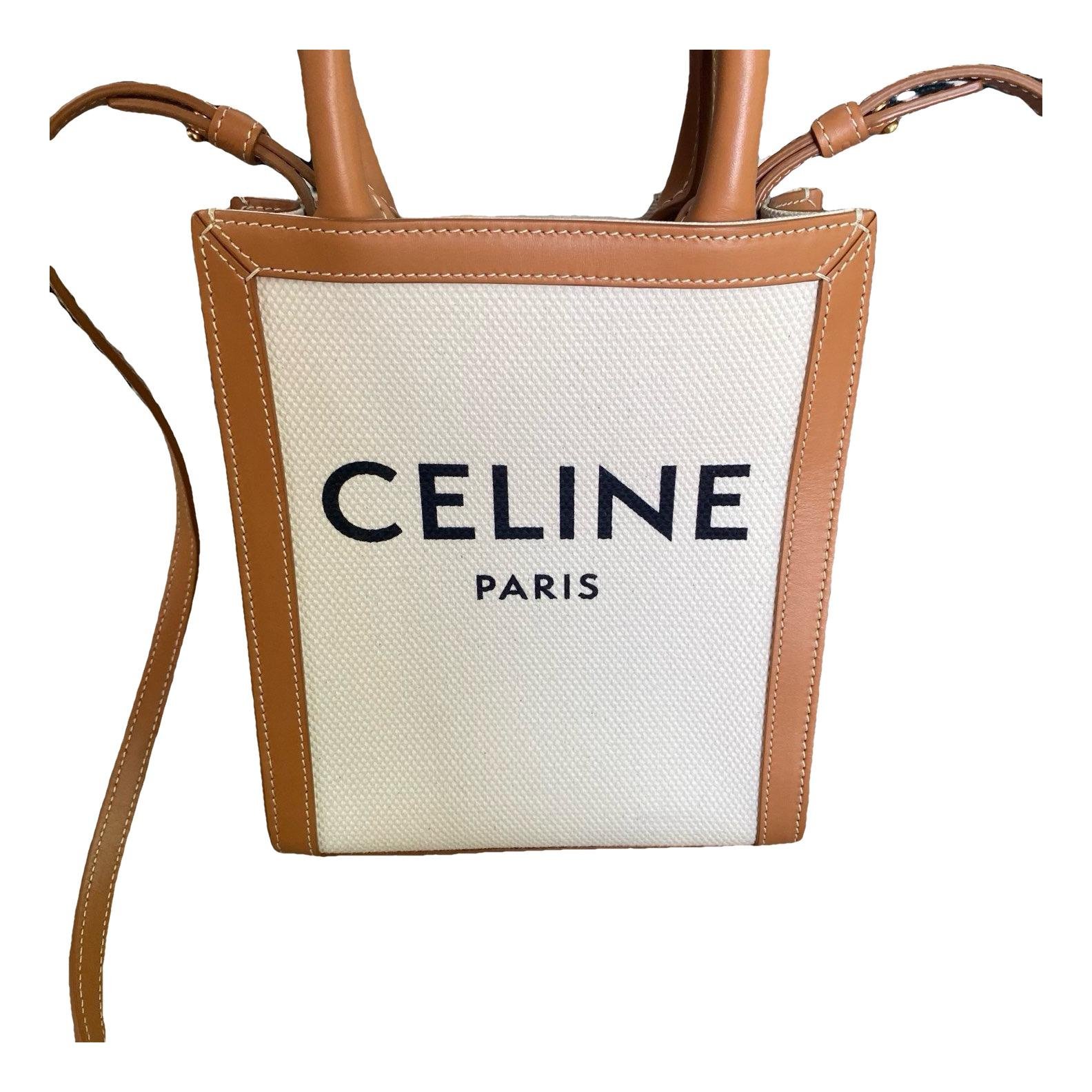 Cabas Vertical cloth tote