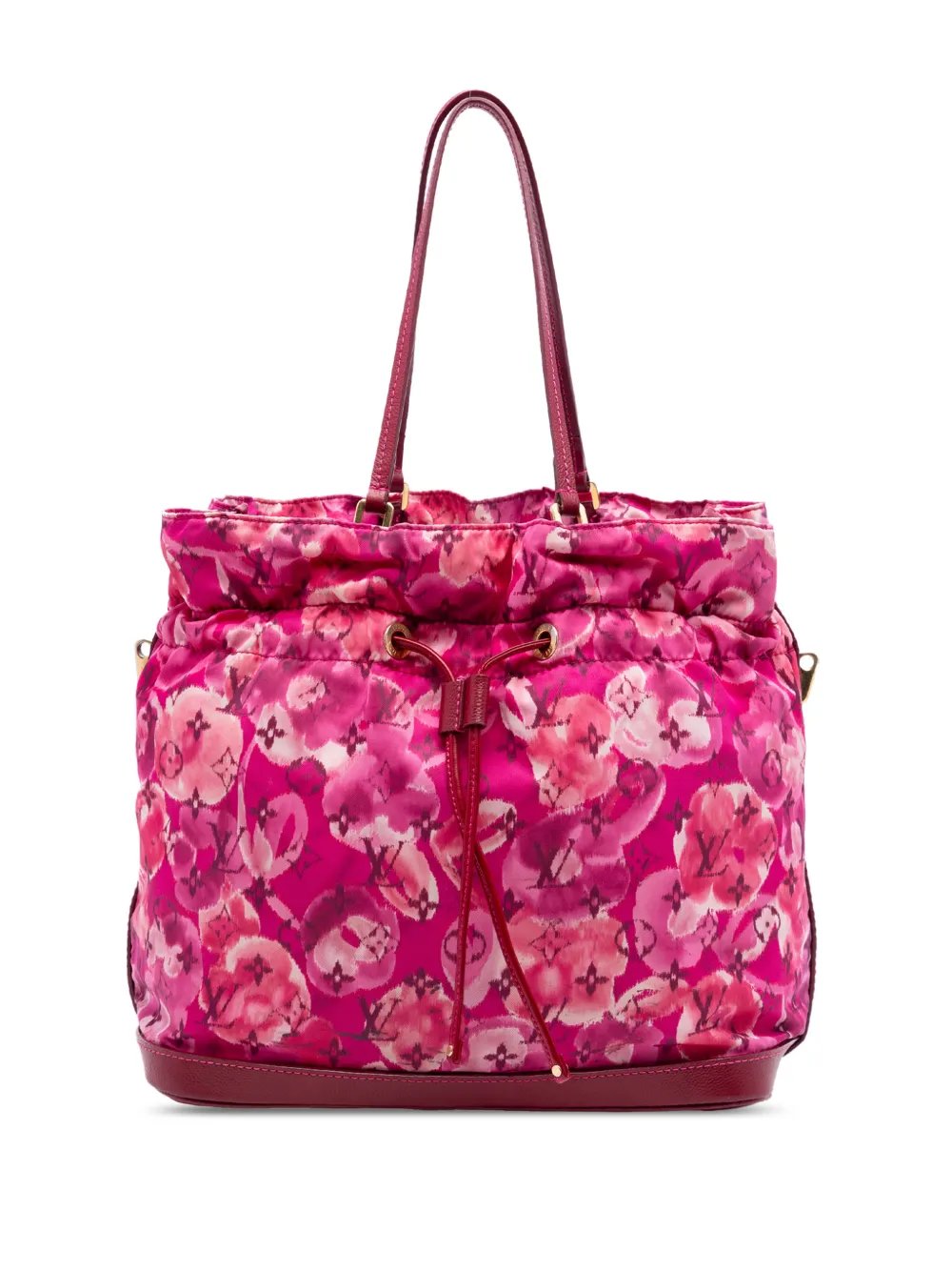 2013 Limited Edition Monogram Nylon Ikat Noefull MM bucket bag