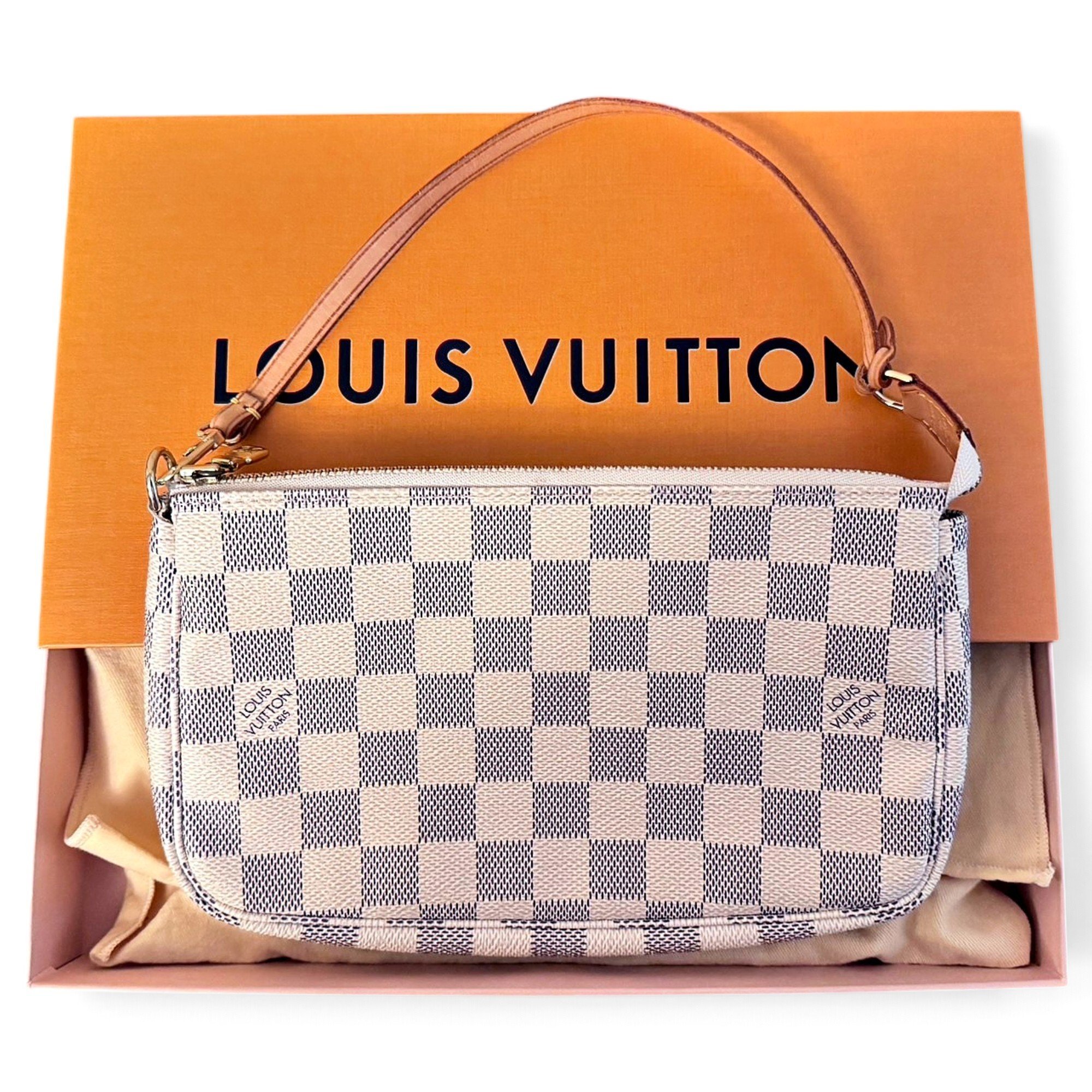 Louis Vuitton Pochette Accessoire leather handbag