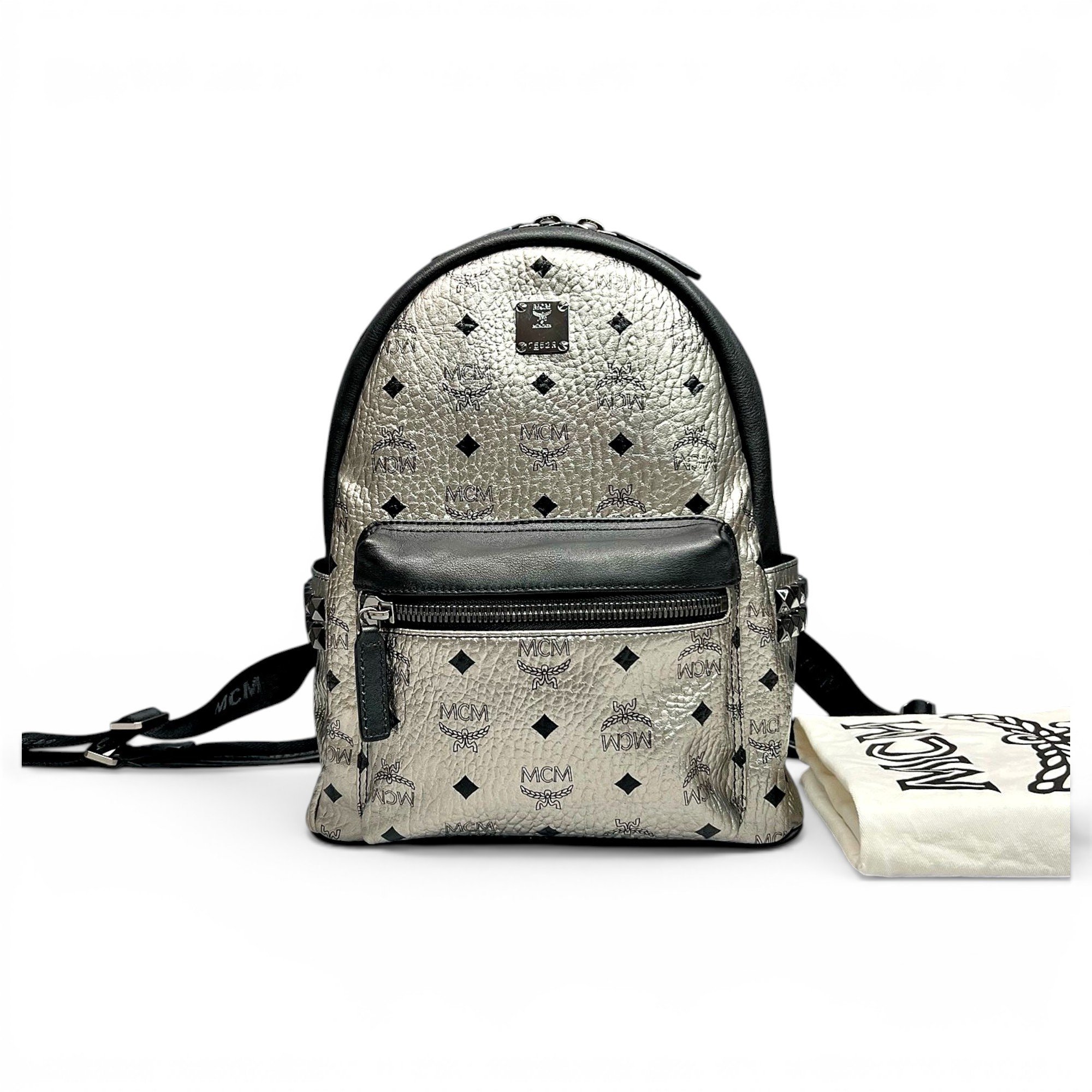 Stark leather backpack
