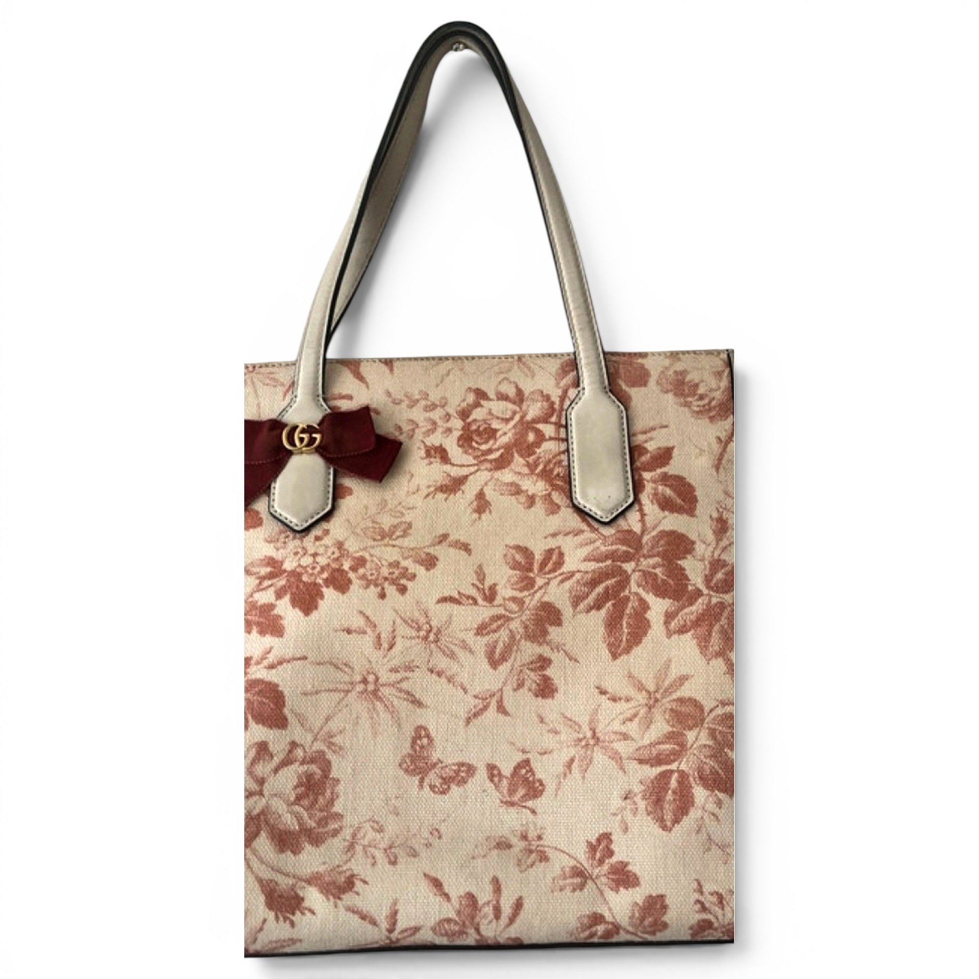 Leather tote