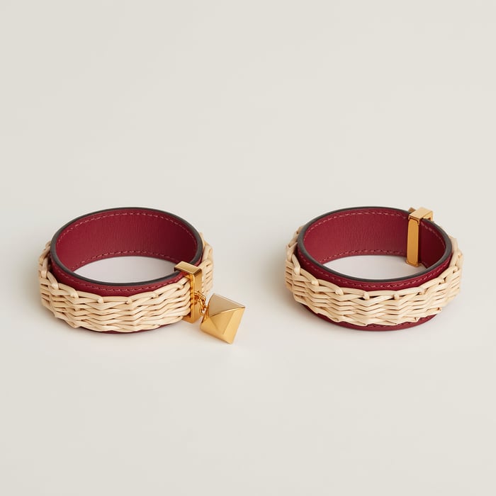 Rouge Grenat Medor Picnic Earrings