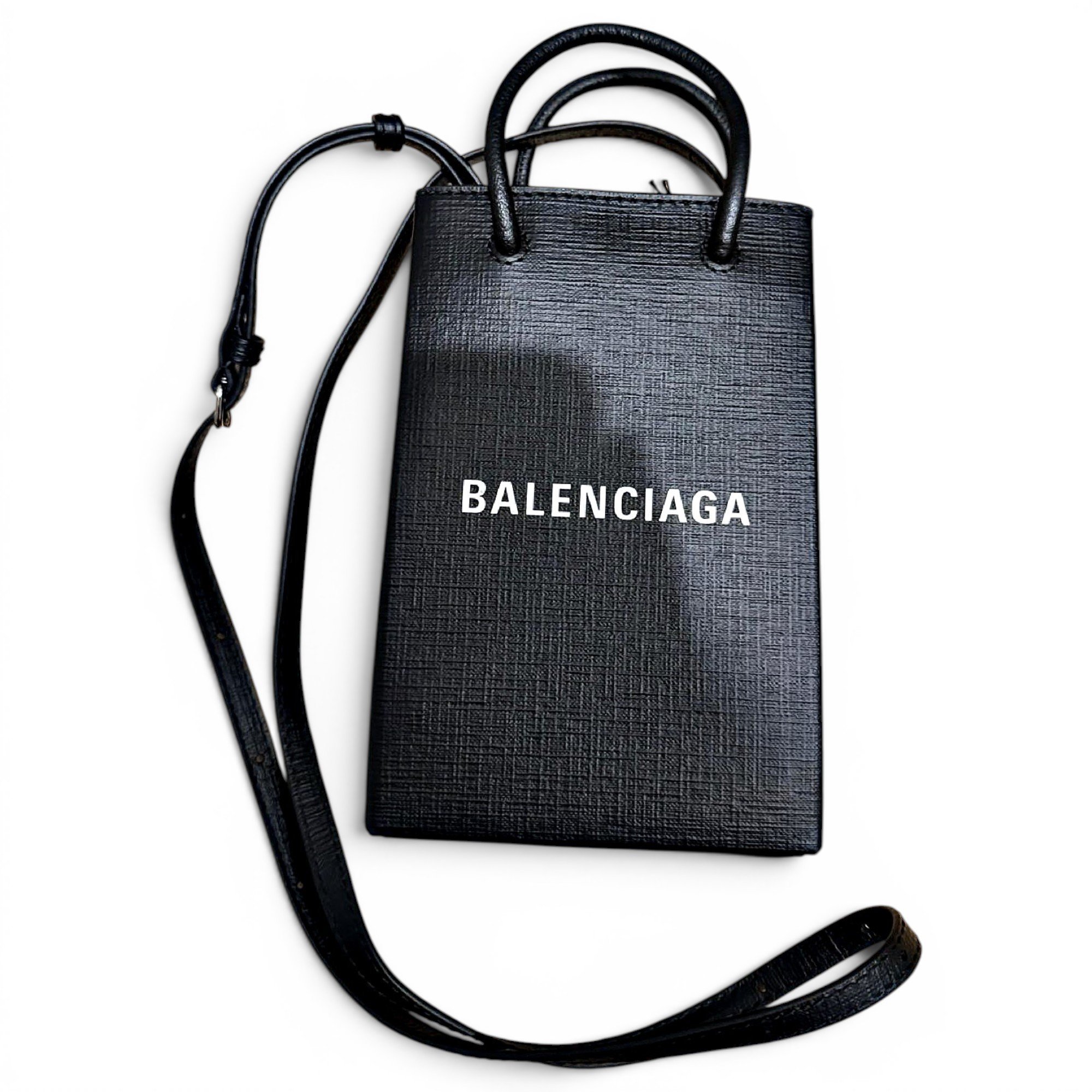 Shopping Phone Holder leather mini bag