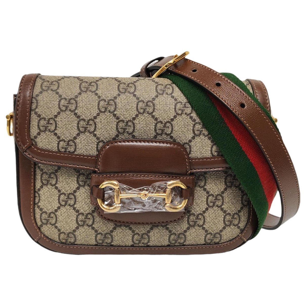 Handle Horsebit 1955 leather mini bag