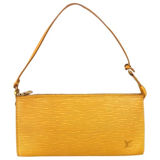 Pochette Accessoire leather handbag