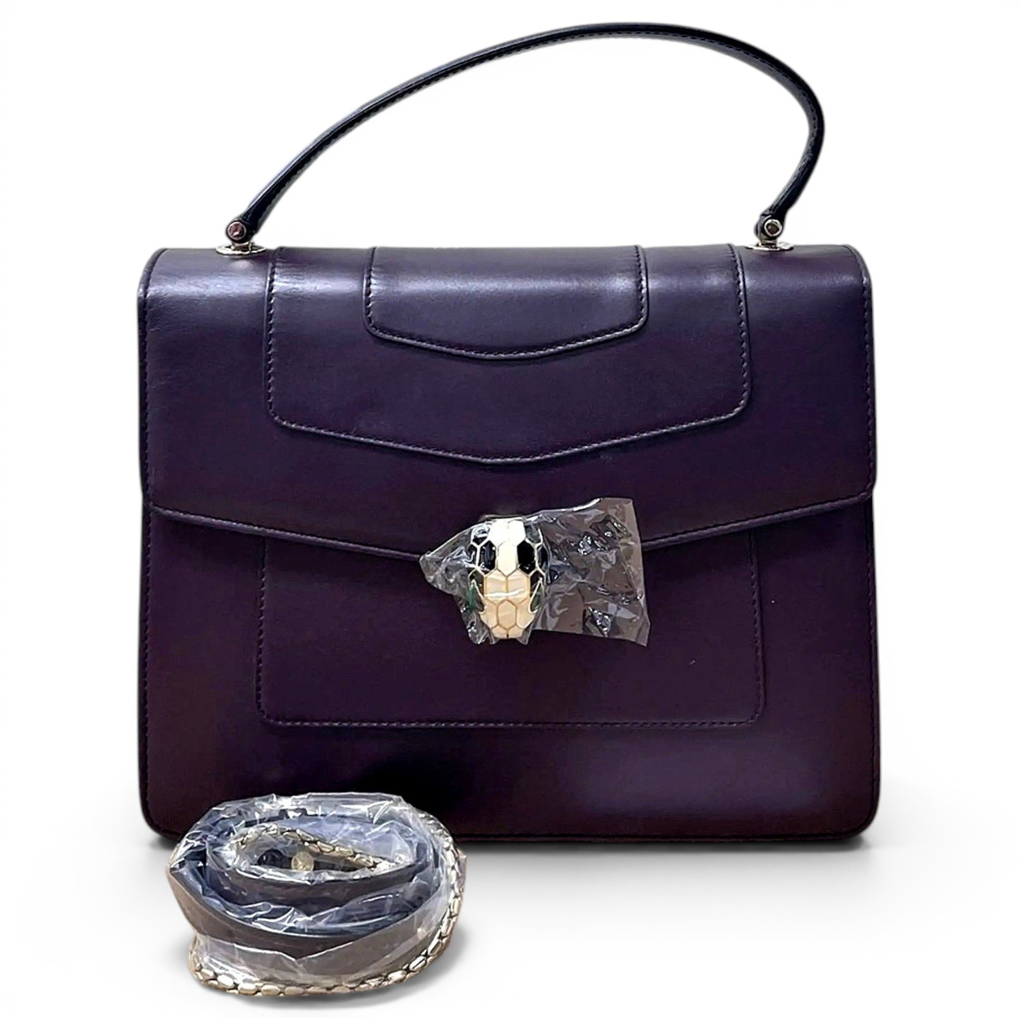 Leather crossbody bag