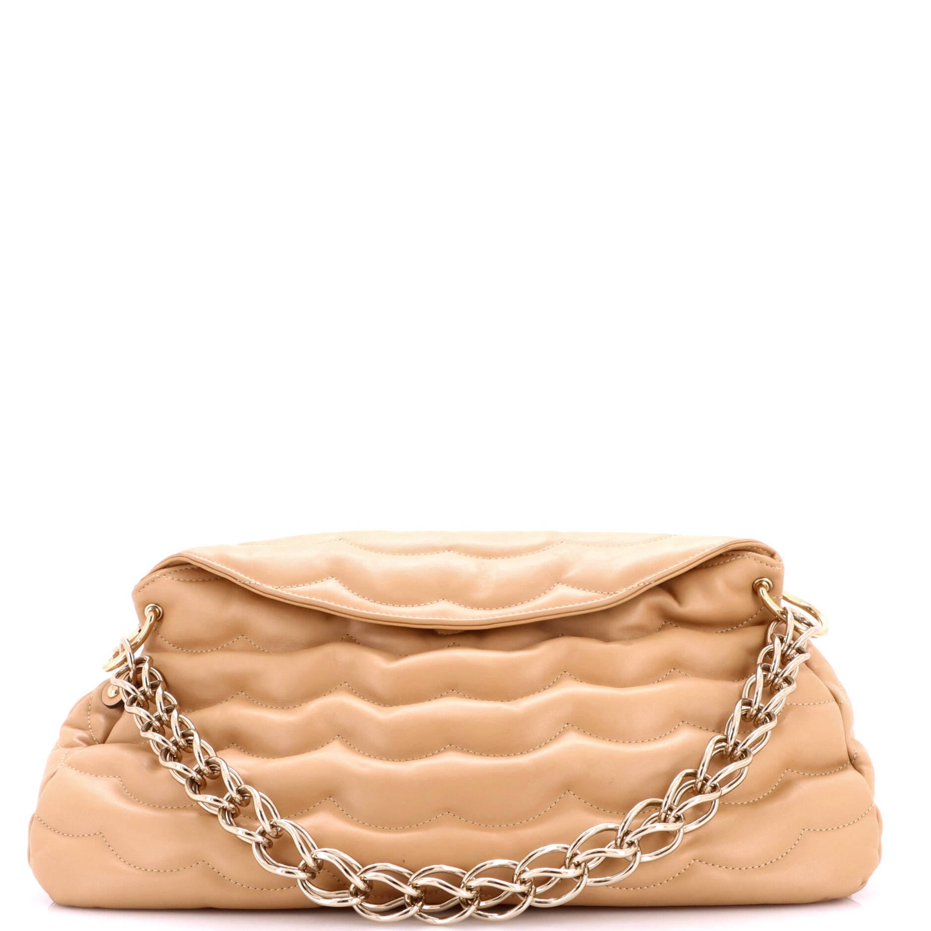 Chloe Juana Chain Bag Quilted Leather Medium