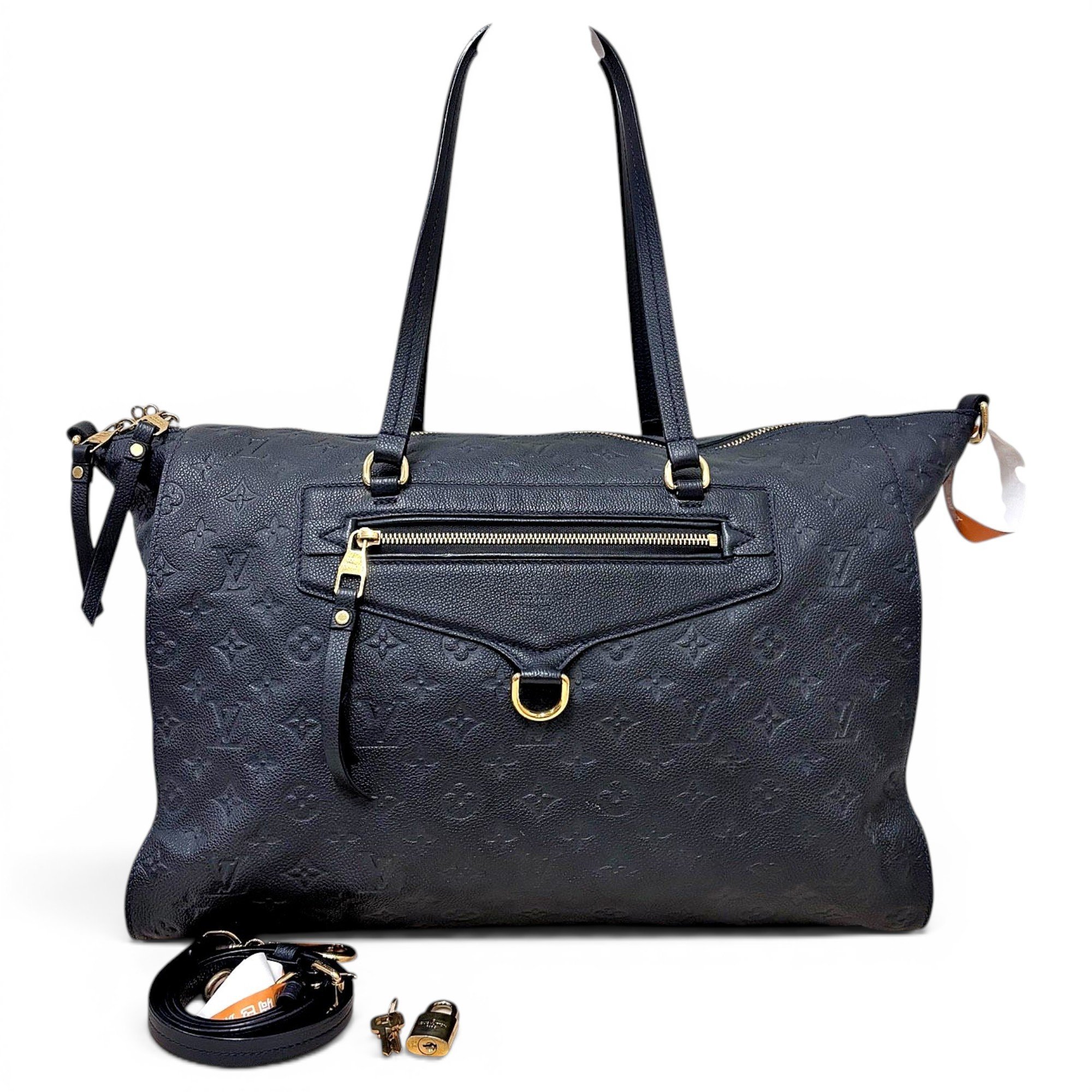 Lumineuse leather tote
