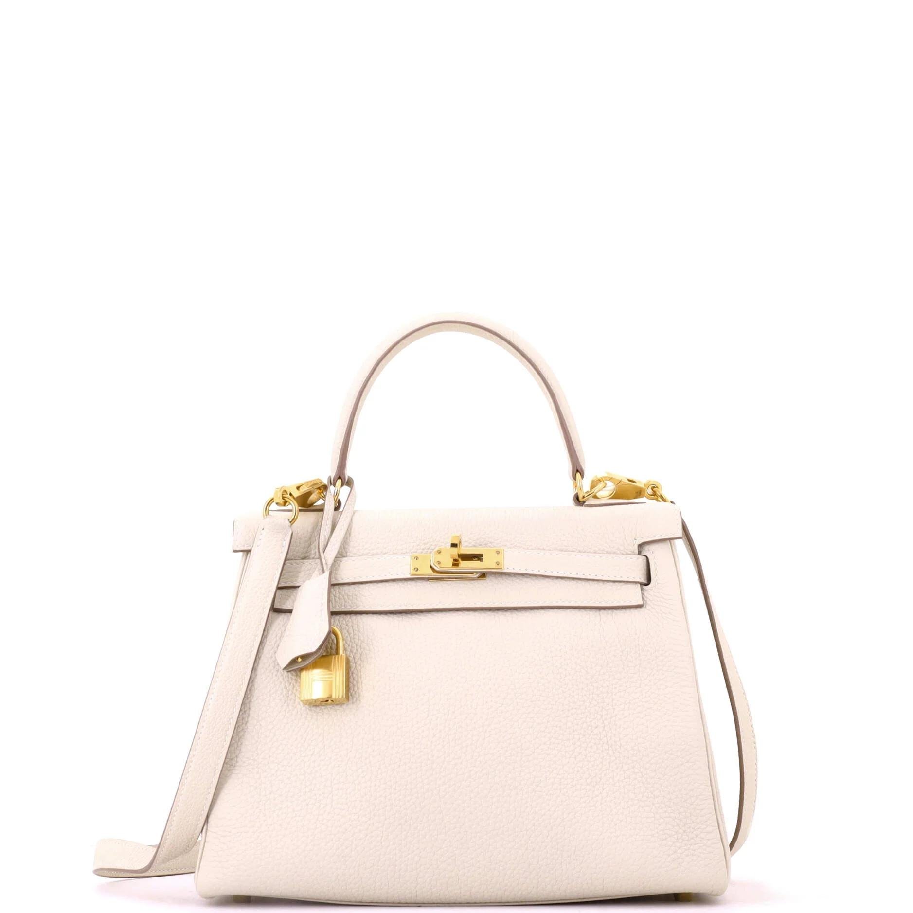 Kelly 25 leather handbag