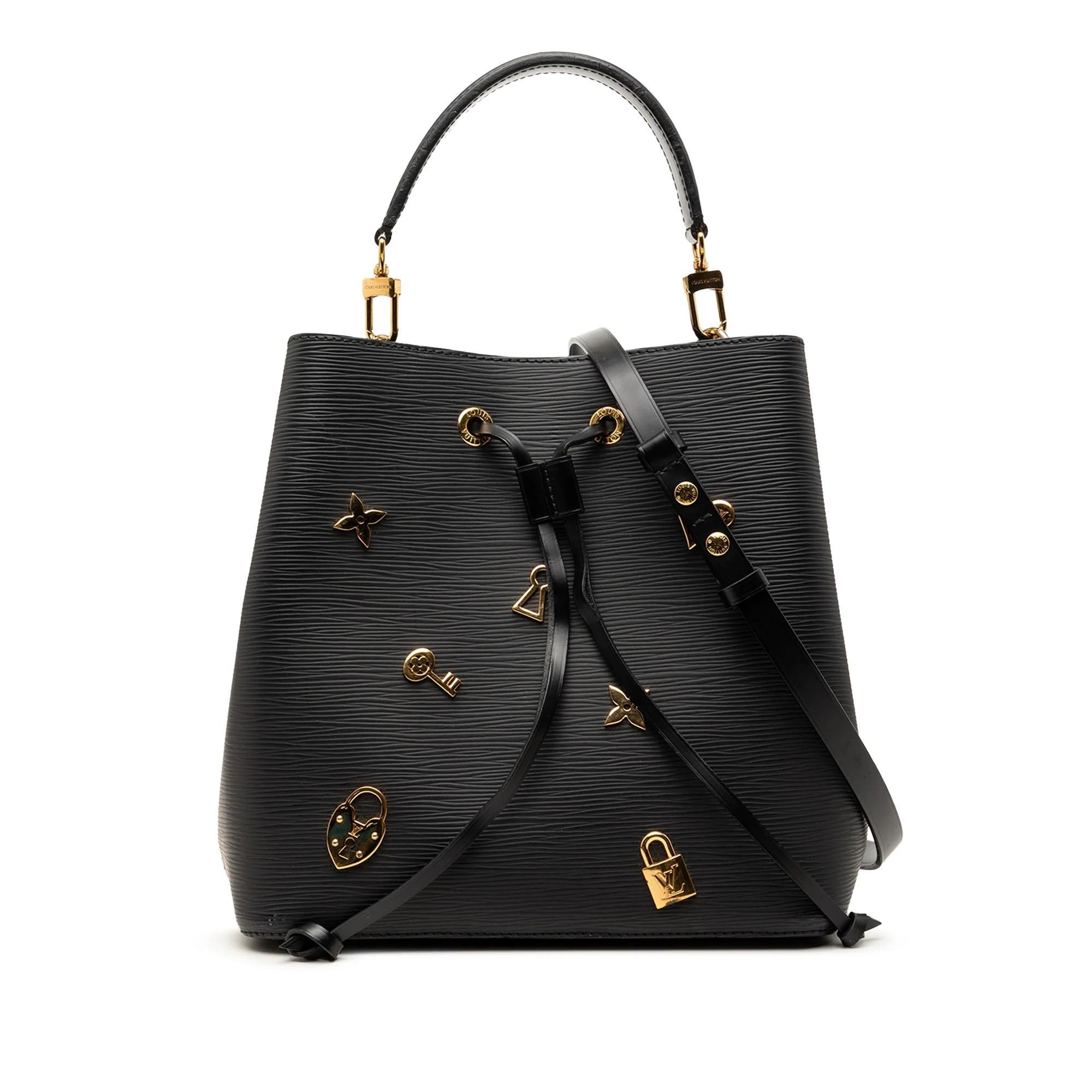 Bucket leather bag